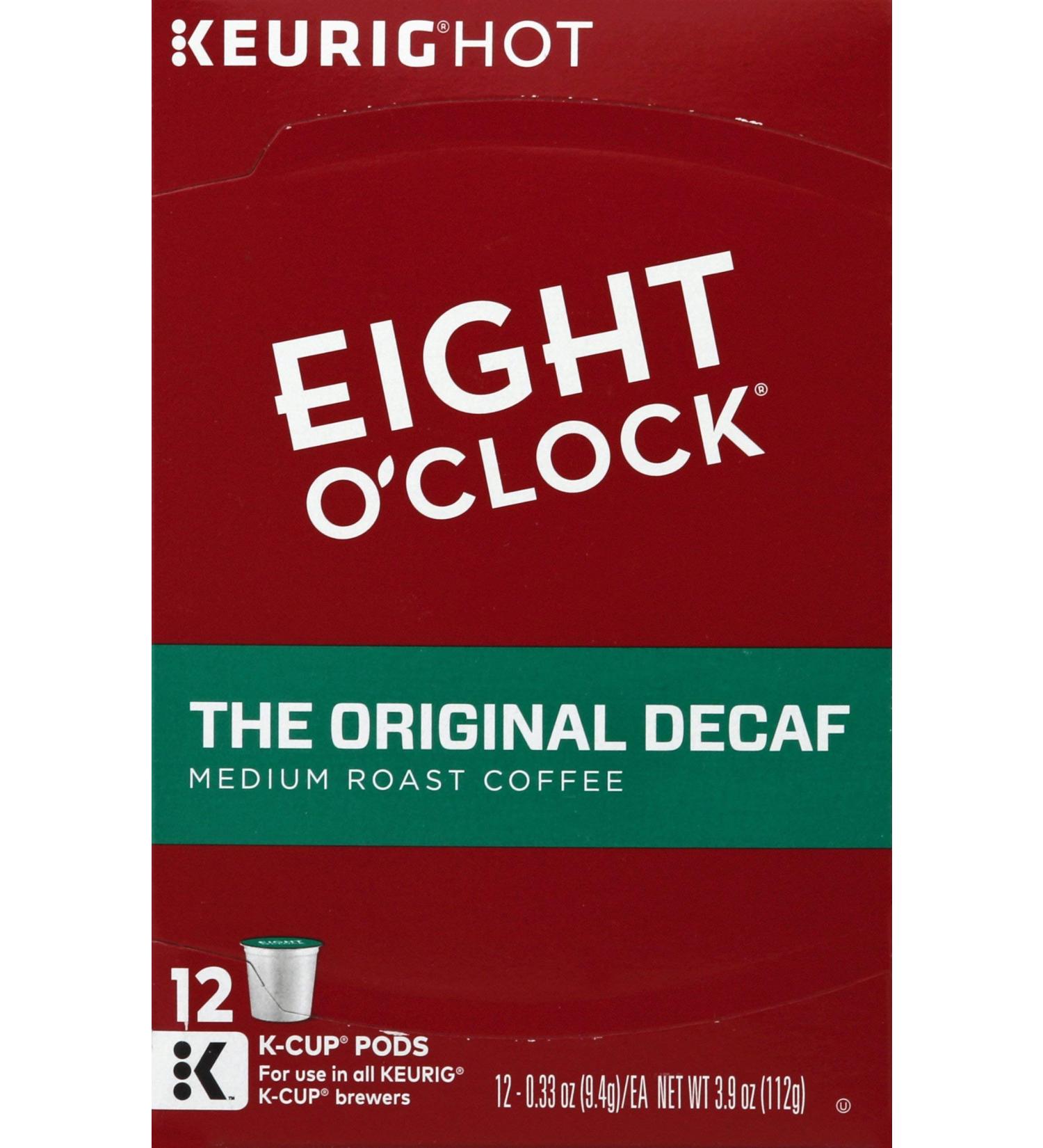 Eight O'Clock The Original Caf Decaf 12 carats - Buy Online on GoSupps.com