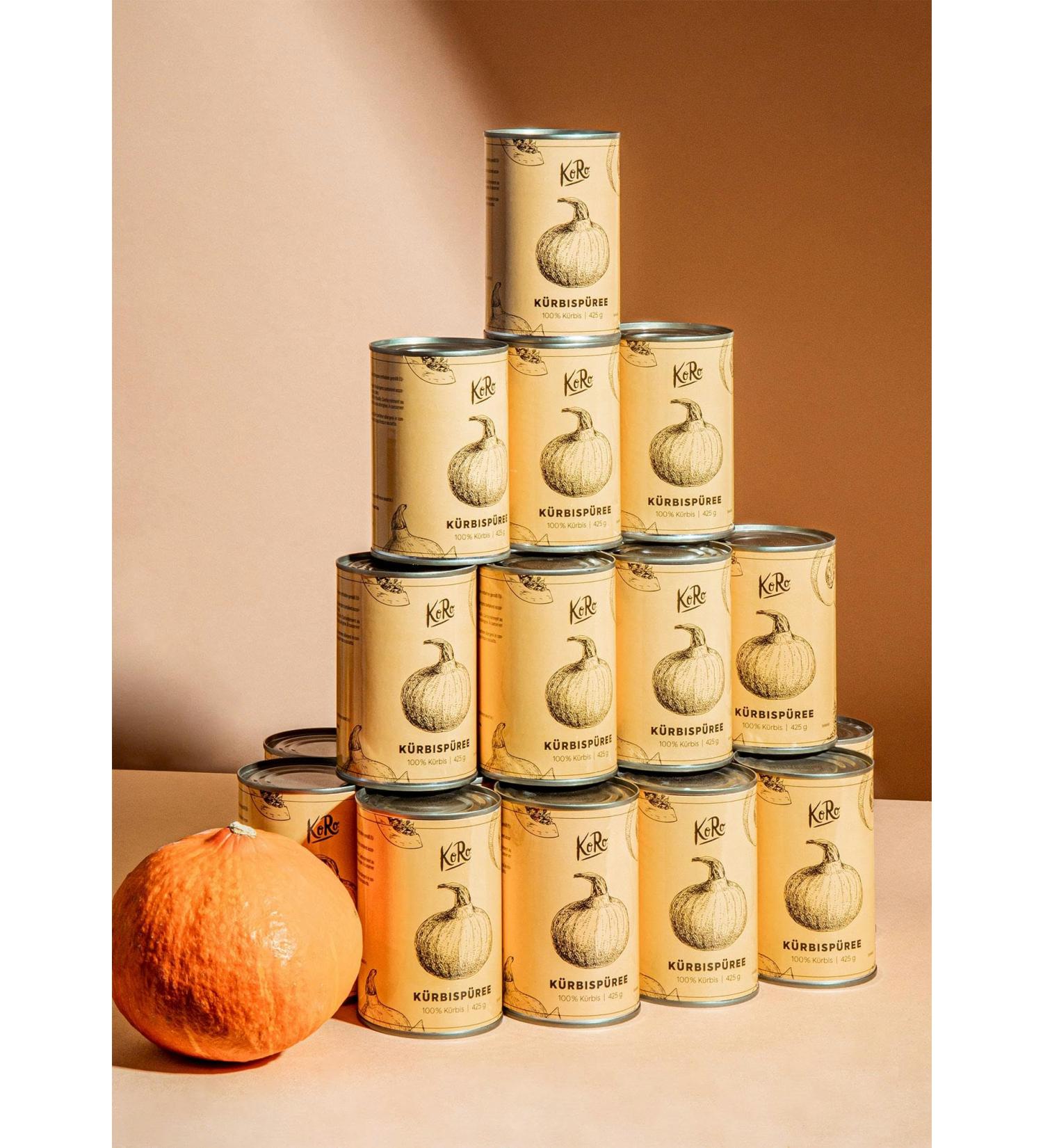 KoRo - Pumpkin Puree 24 x 425 g - Buy Online on GoSupps.com