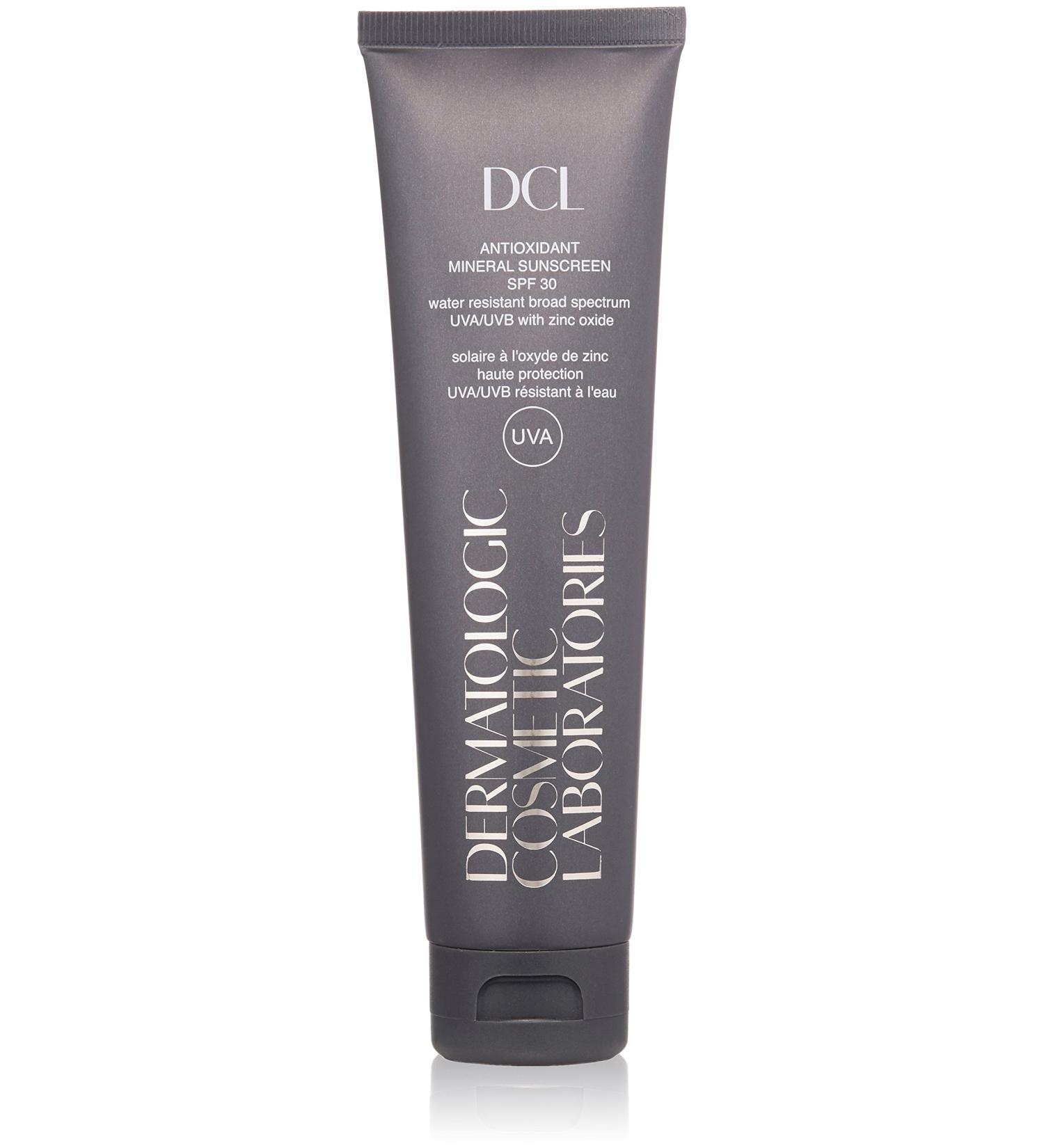 DCL Skincare Antioxidant Mineral Sunscreen SPF 30 - Water-Resistant Reef Safe UVA/UVB Protection | 3.4 Fl Oz - Shop Internationally - Buy Online on GoSupps.com