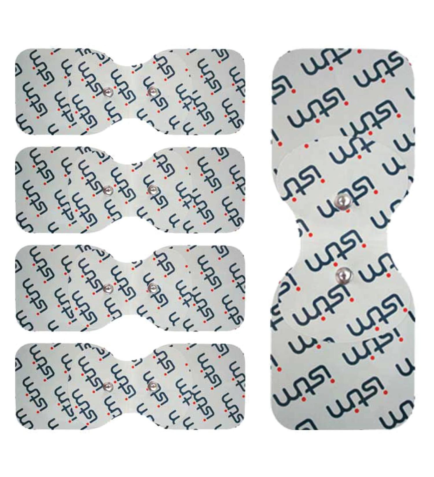 Med-Fit 2 Premier Wireless TENS Large Electrodes (5-Pack): Sized 21cm x 8cm Compatible Exclusively with The Premier 2 Wireless TENS. Refer to Images for Compatibility - Buy Online on GoSupps.com