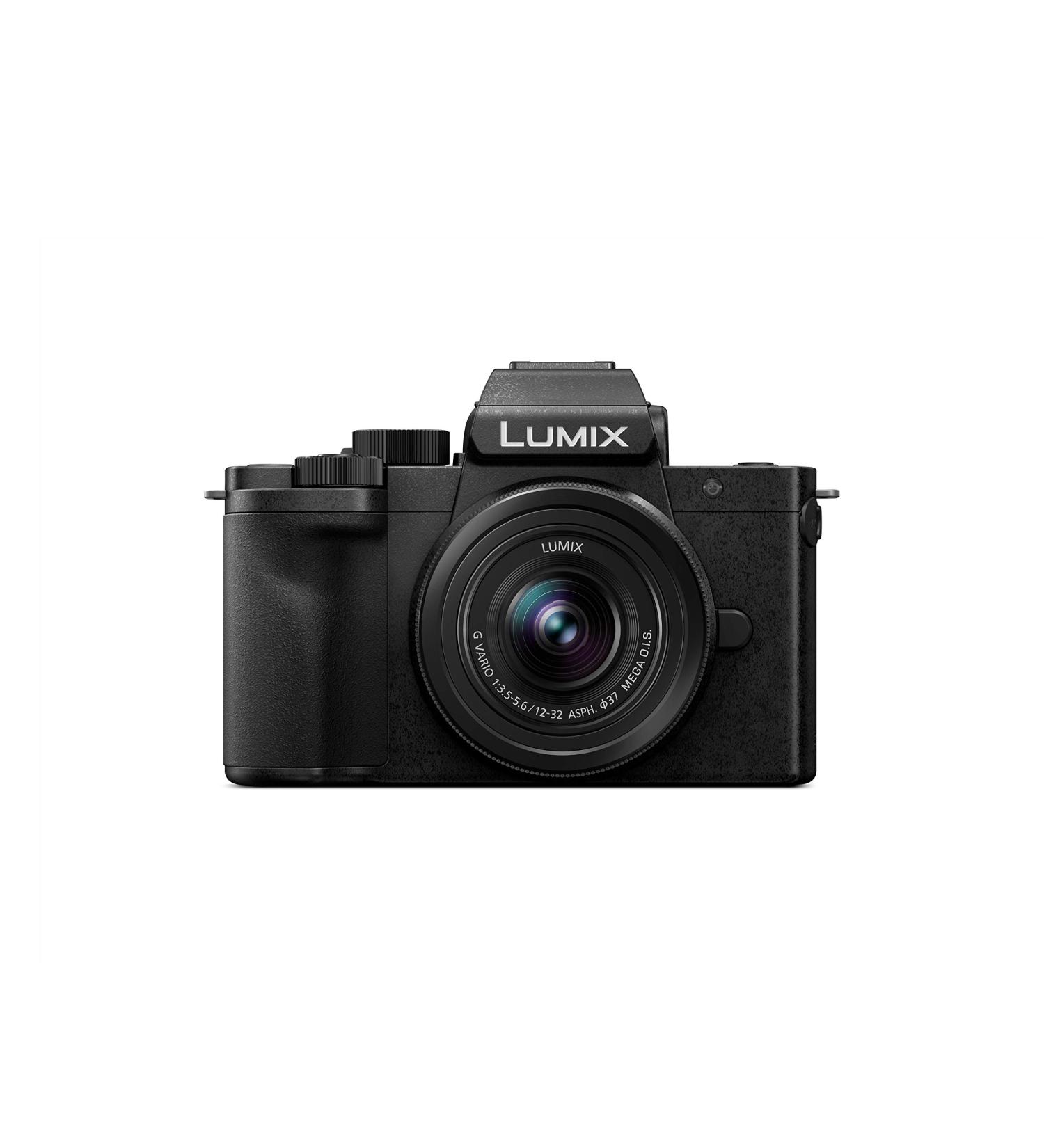 Panasonic LUMIX G100 4K Mirrorless Camera with Built-in Microphone, 12-32mm Lens, Micro Four Thirds System - Black - Buy Online on GoSupps.com