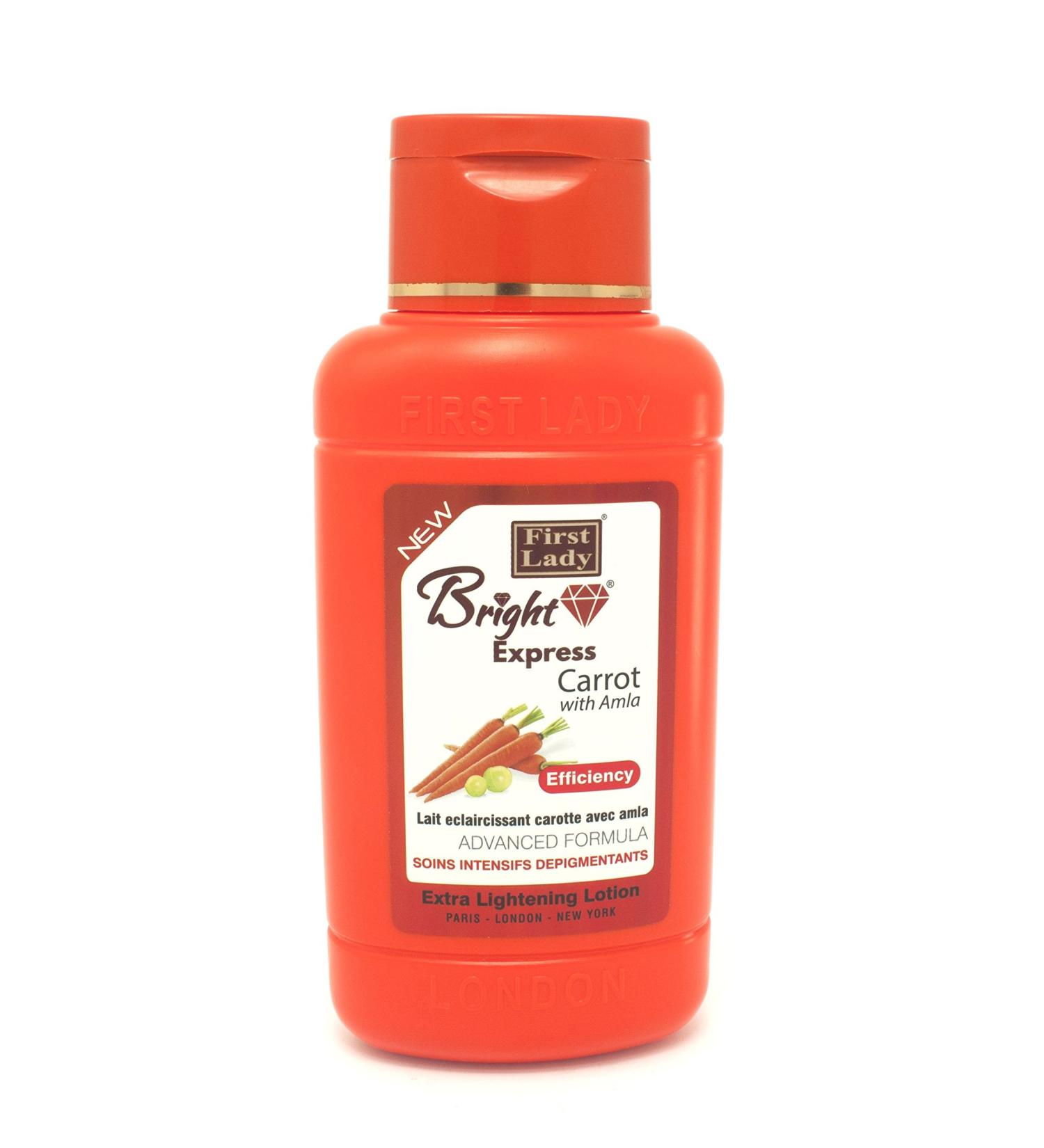 Bright Express Carrot & Amla Skin Lightening Body Lotion 500ml - Best for Radiant Skin | International Shipping - Buy Online on GoSupps.com