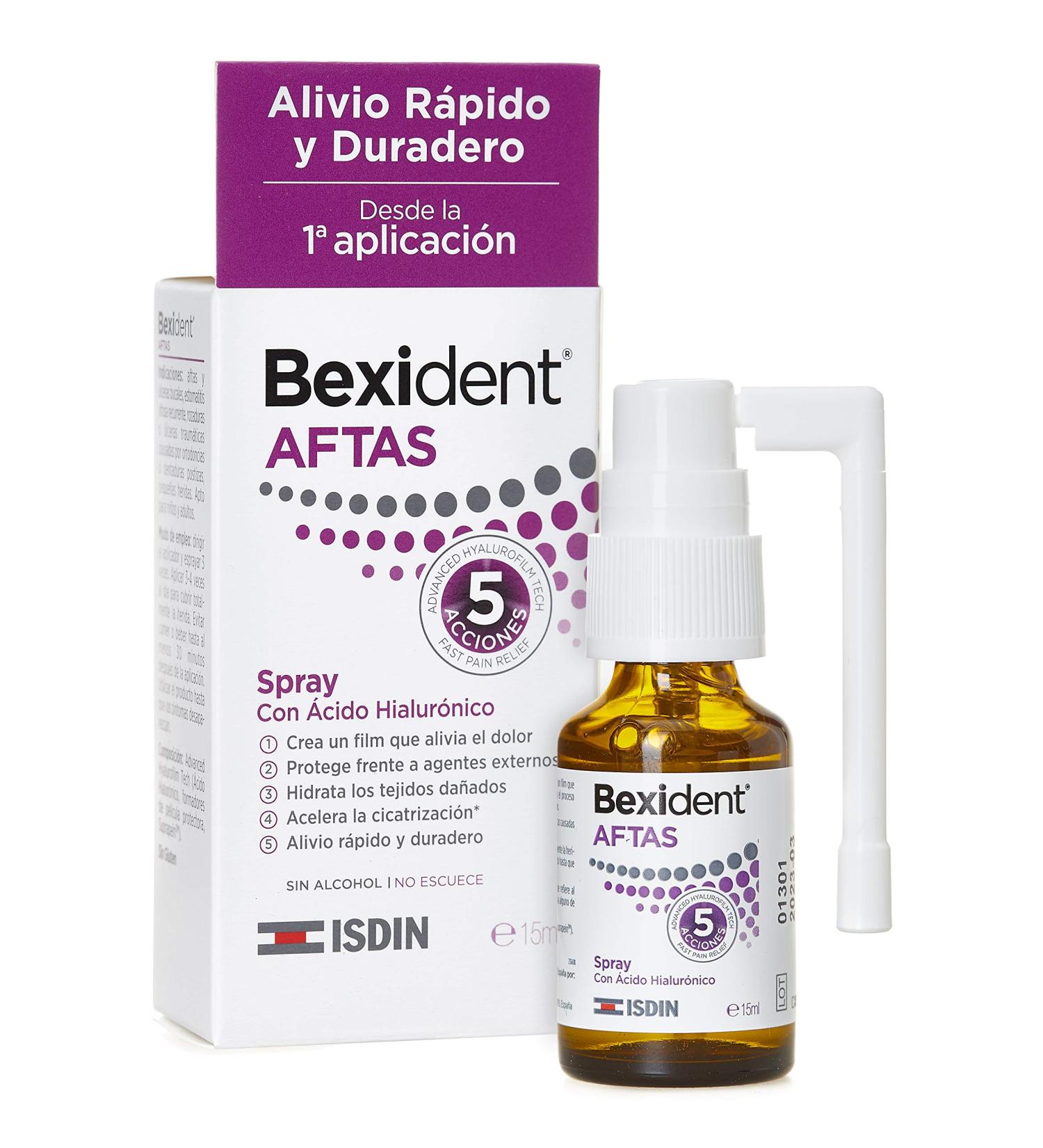 Bexident Aftas Spray 15ml - Fast Relief for Mouth Ulcers | Buy Internationally - Buy Online on GoSupps.com