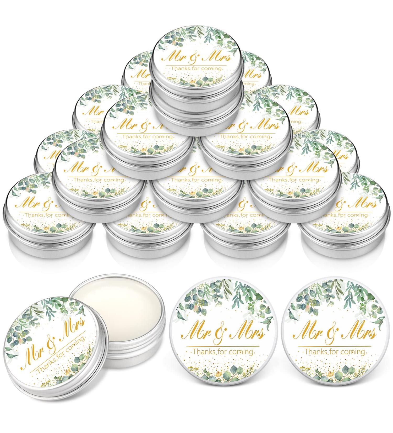 40 Pieces Wedding Lip Balm Bulk Bridal Shower Favors Lip Balms Mr and Mrs Thanks for Coming Wedding Favors Gift for Guest Girl Bride Women Travel Birthday  0.34 Oz  White - Buy Online on GoSupps.com