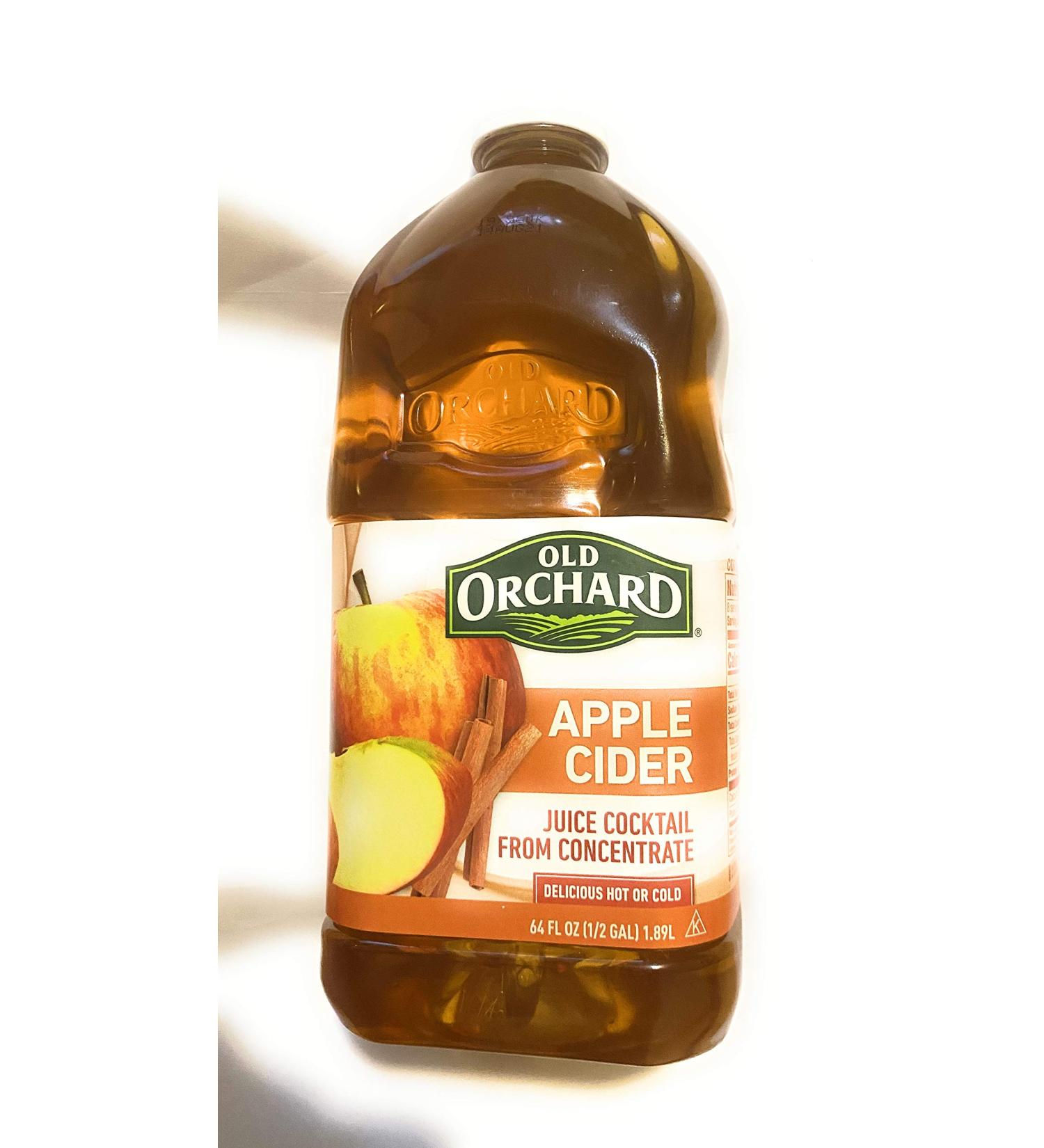 Old Orchard Apple Cider Juice Cocktail 64 oz. (1/2 gallon)