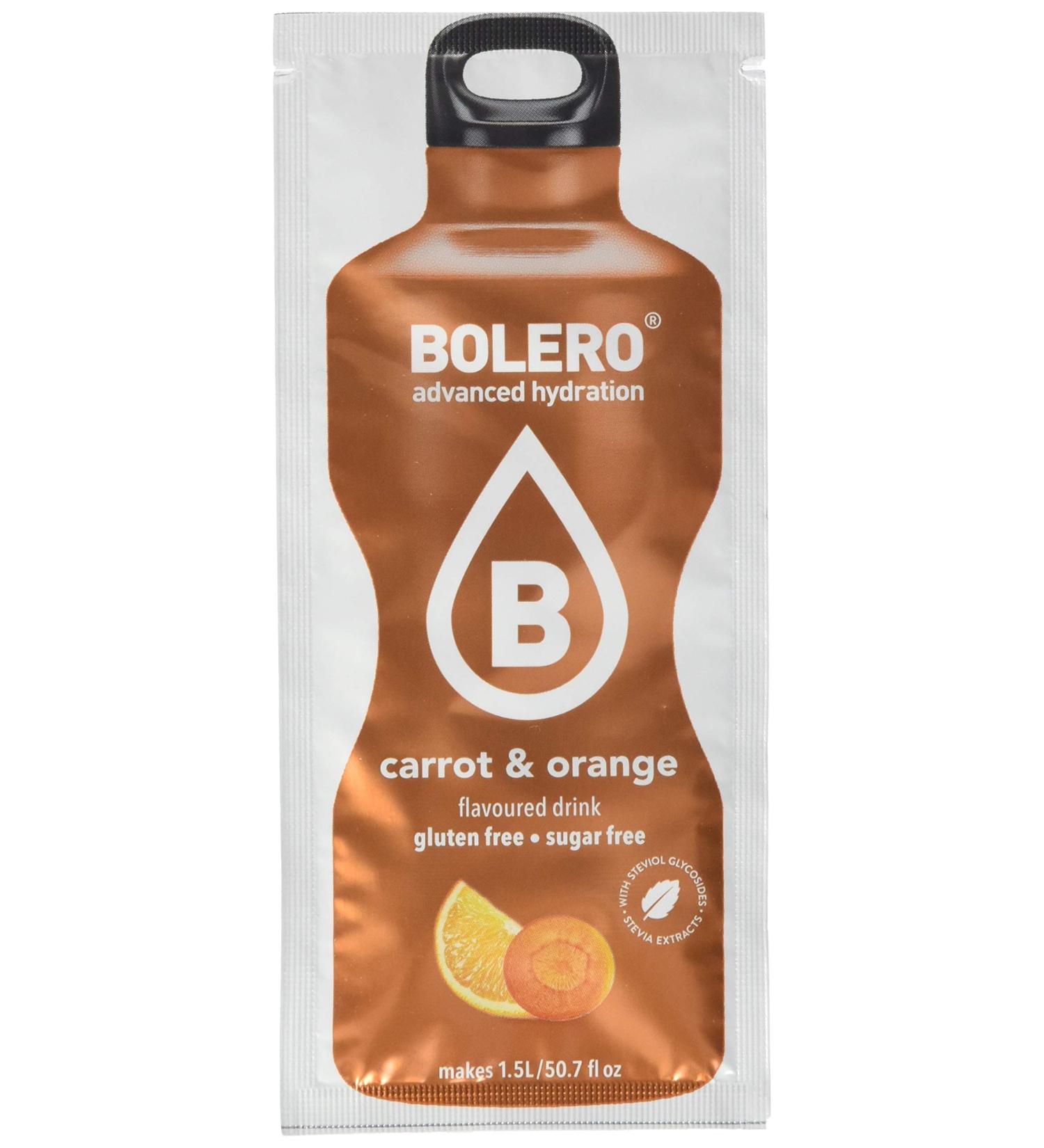 Buy Bolero Classic Carrot & Orange No Deposit 12 Pieces (108g) - International Shipping Available - Buy Online on GoSupps.com