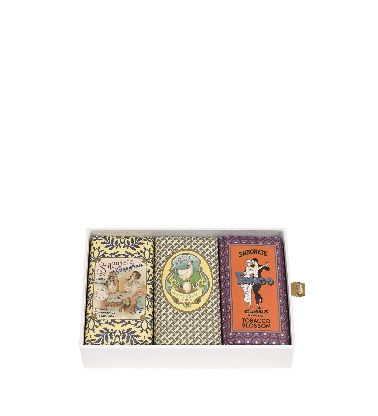 Claus Porto GiftBox Classico Collection Set - Luxurious Handcrafted Soaps for a Pampering Experience - Buy Online on GoSupps.com