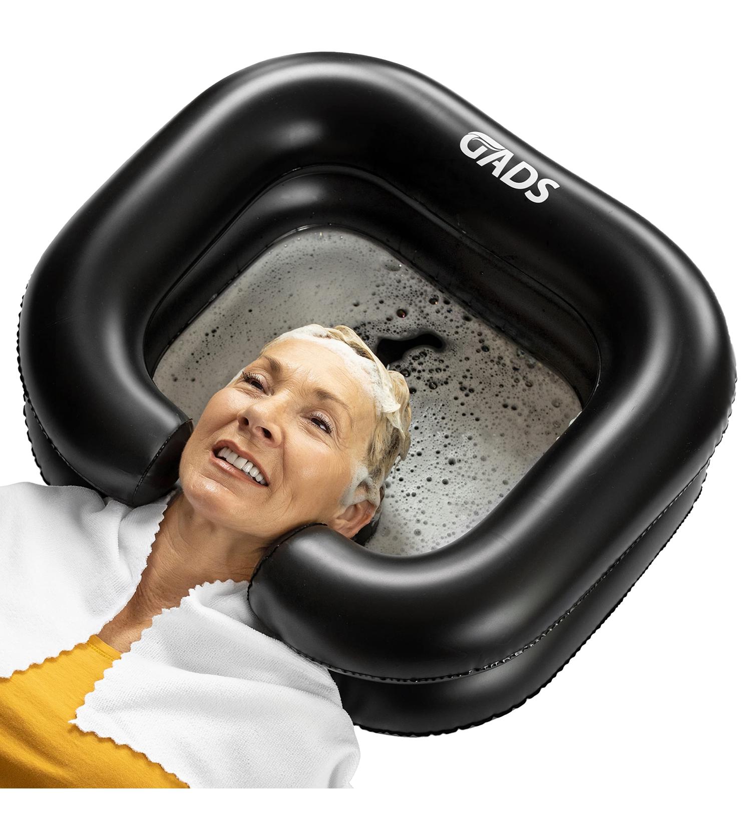 Inflatable Shampoo Basin Set - Portable Hair Washing Sink for Elderly and Disabled - Buy Online on GoSupps.com