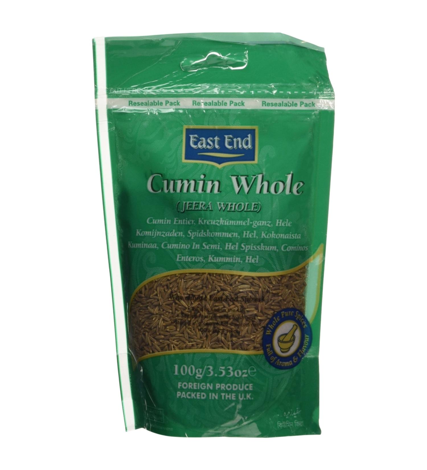 East End Cumin entier (Jeera) 100 g - Buy Online on GoSupps.com