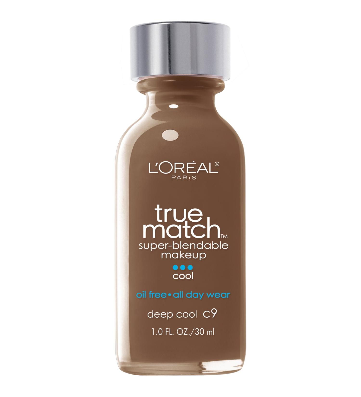 L'Or al Paris True Match Super-Blendable Makeup Deep Cool 1 fl. oz. - Pack of 1 - Buy Online on GoSupps.com