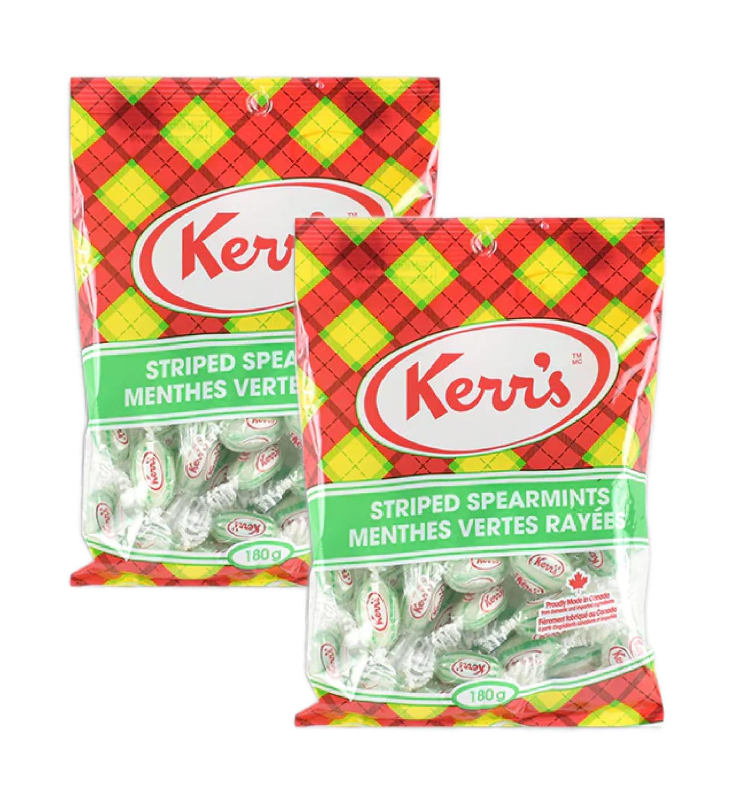 Stripped spearmints kerrs - PACK OF 2 proudly made in Canada
