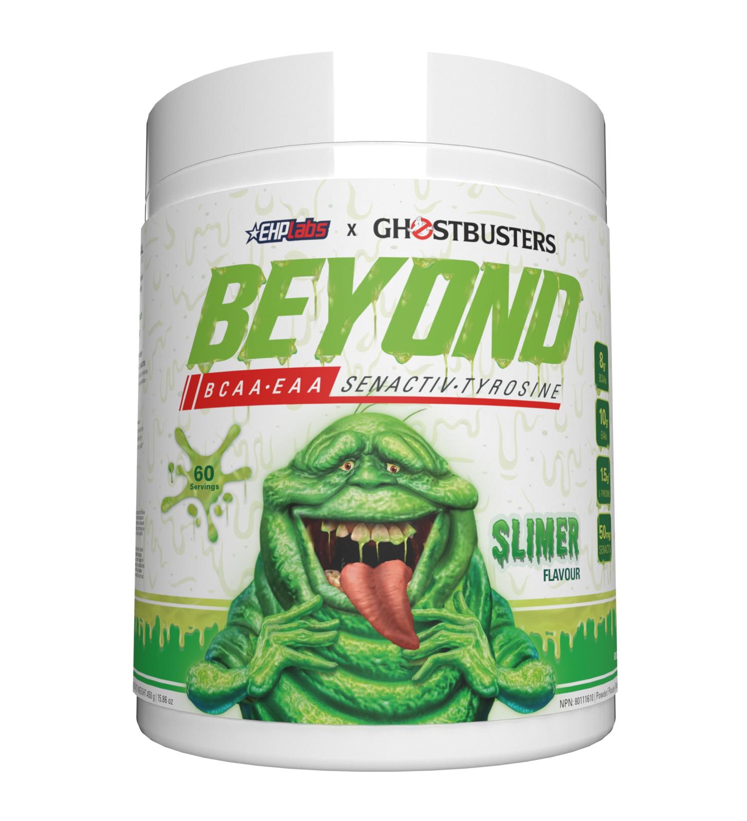 EHP Labs Beyond BCAA Powder Amino Acids Supplement for Muscle Recovery - 8g of Sugar Free BCAAs Amino Acids Post Workout Recovery Powder & 10g of EAA Amino Acids Powder - 60 Servings (Slimer) - Buy Online on GoSupps.com