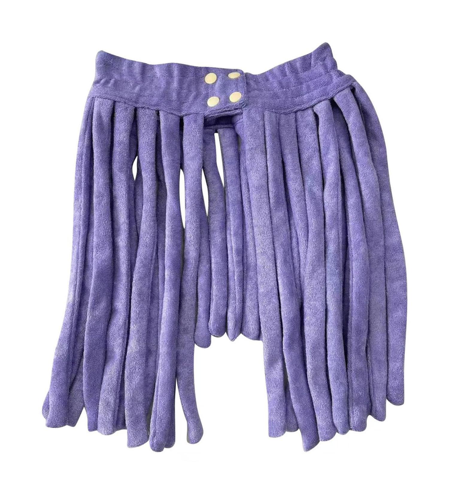 Pasta-Shaped Hair Drying Cap Curling Cap Lazy No-Heat Curling Tool Towel Fabric Hair Styling Tool Purple - Buy Online on GoSupps.com