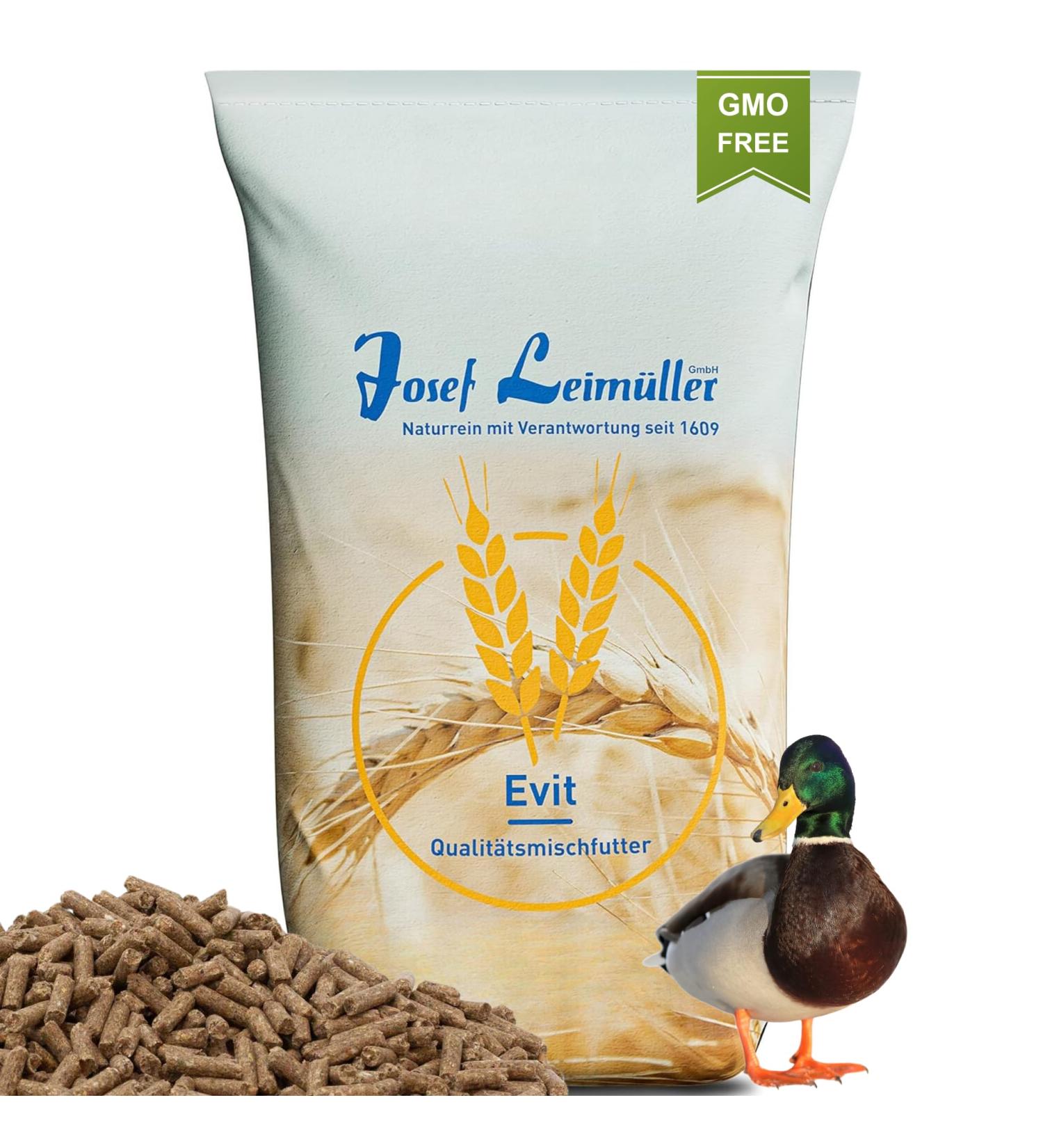 Leim ller Premium Duck Feed Pellets 5 kg | Non-GMO Bird Feed for Ducks & Geese | Starter & Chick Lining - Buy Online on GoSupps.com