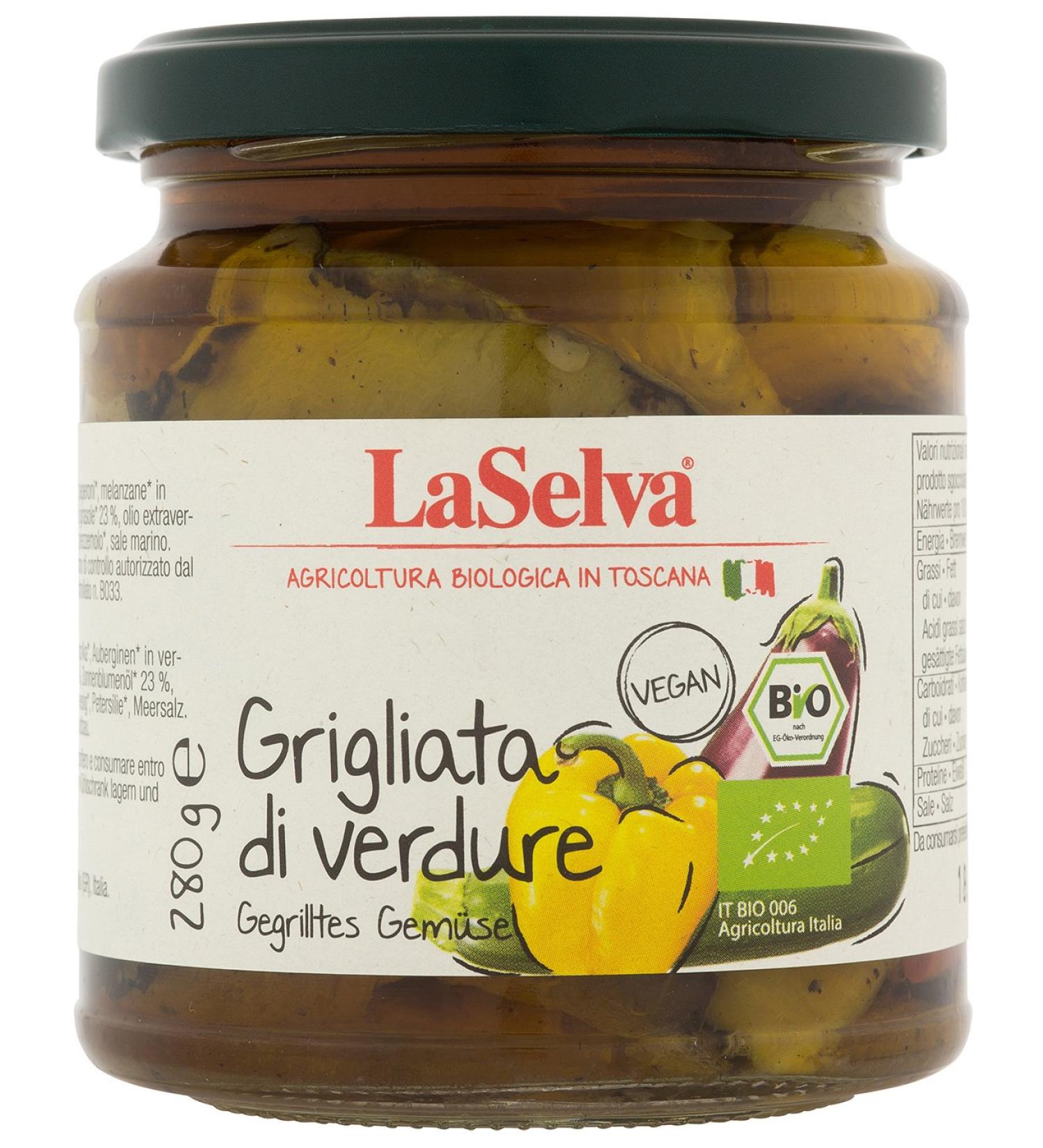 LaSelva LaSelva Grilled Vegetables 280g