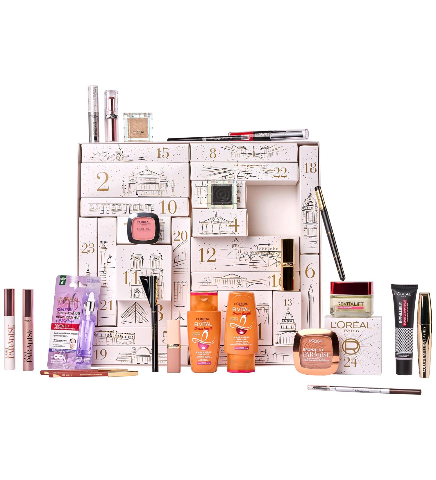 L'Or al Paris Advent Calendar 2022 | 24 Days of Beauty | International Shipping Available - Buy Online on GoSupps.com