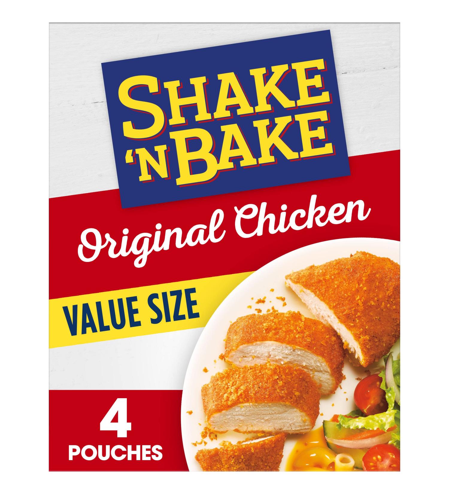 Shake 'N Bake Original Chicken Seasoned Coating Mix - 9 oz Box - Buy Online on GoSupps.com