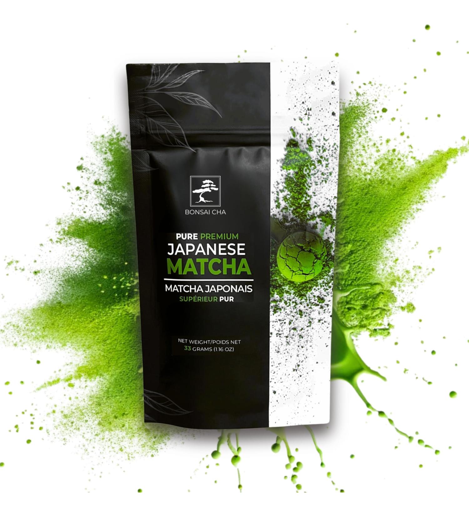 Bonsai Cha Pure Premium Japanese Matcha - Buy Online on GoSupps.com