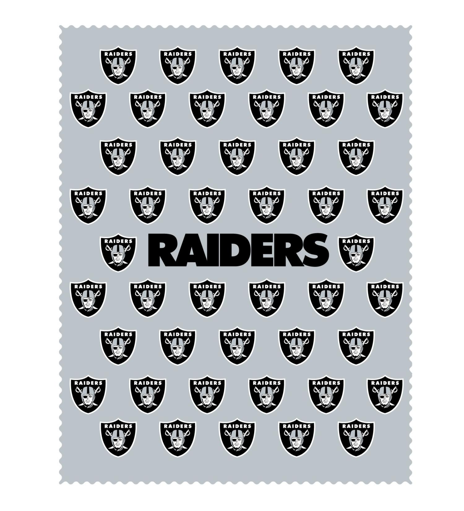 NFL Oakland Raiders iPad Microfiber Cleaning Cloth