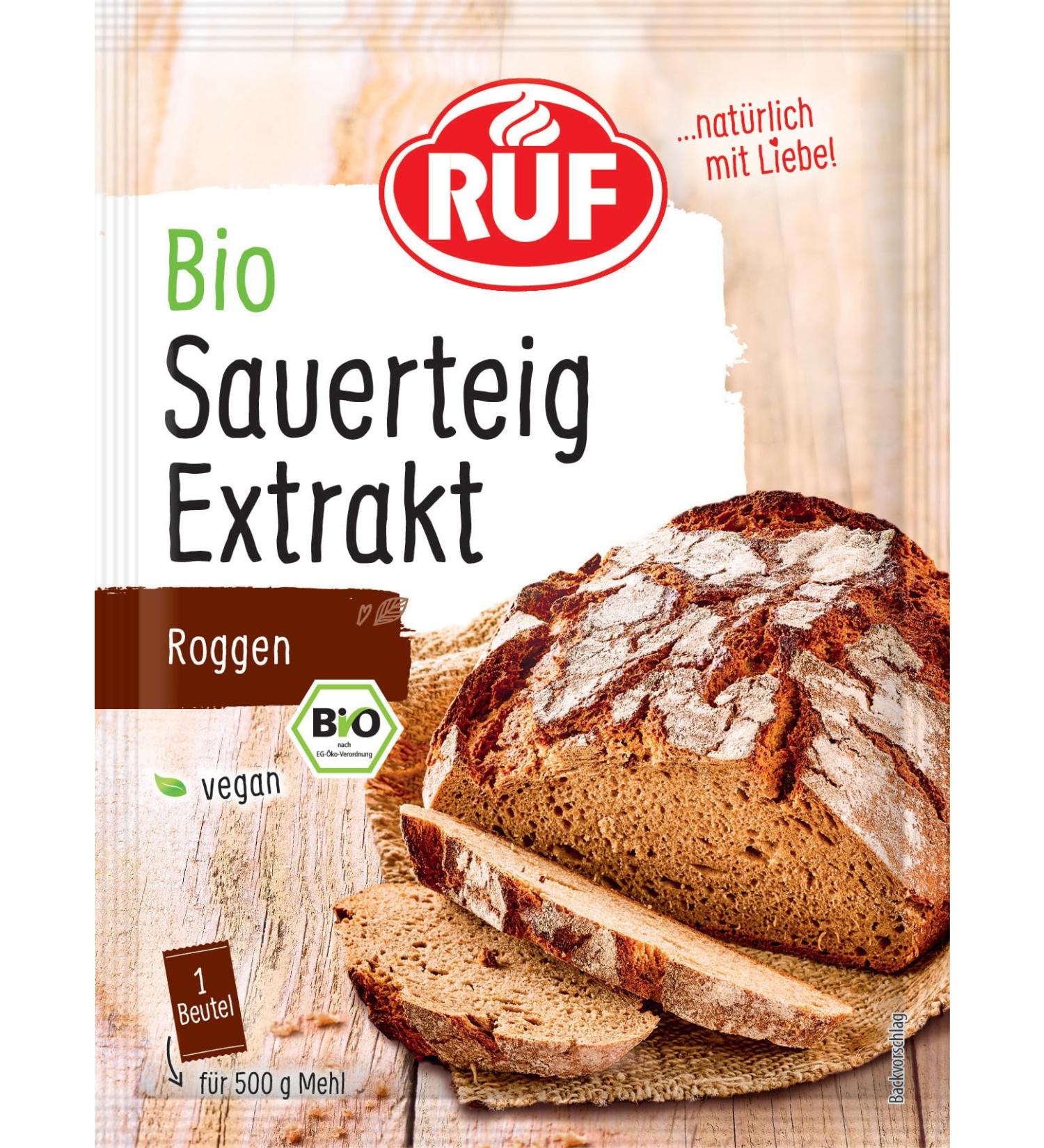 Organic Sourdough Extract & Dried Sorreling - 2x15g Rye Flour Powder for Perfect Bread & Rolls - International Shipping - Buy Online on GoSupps.com