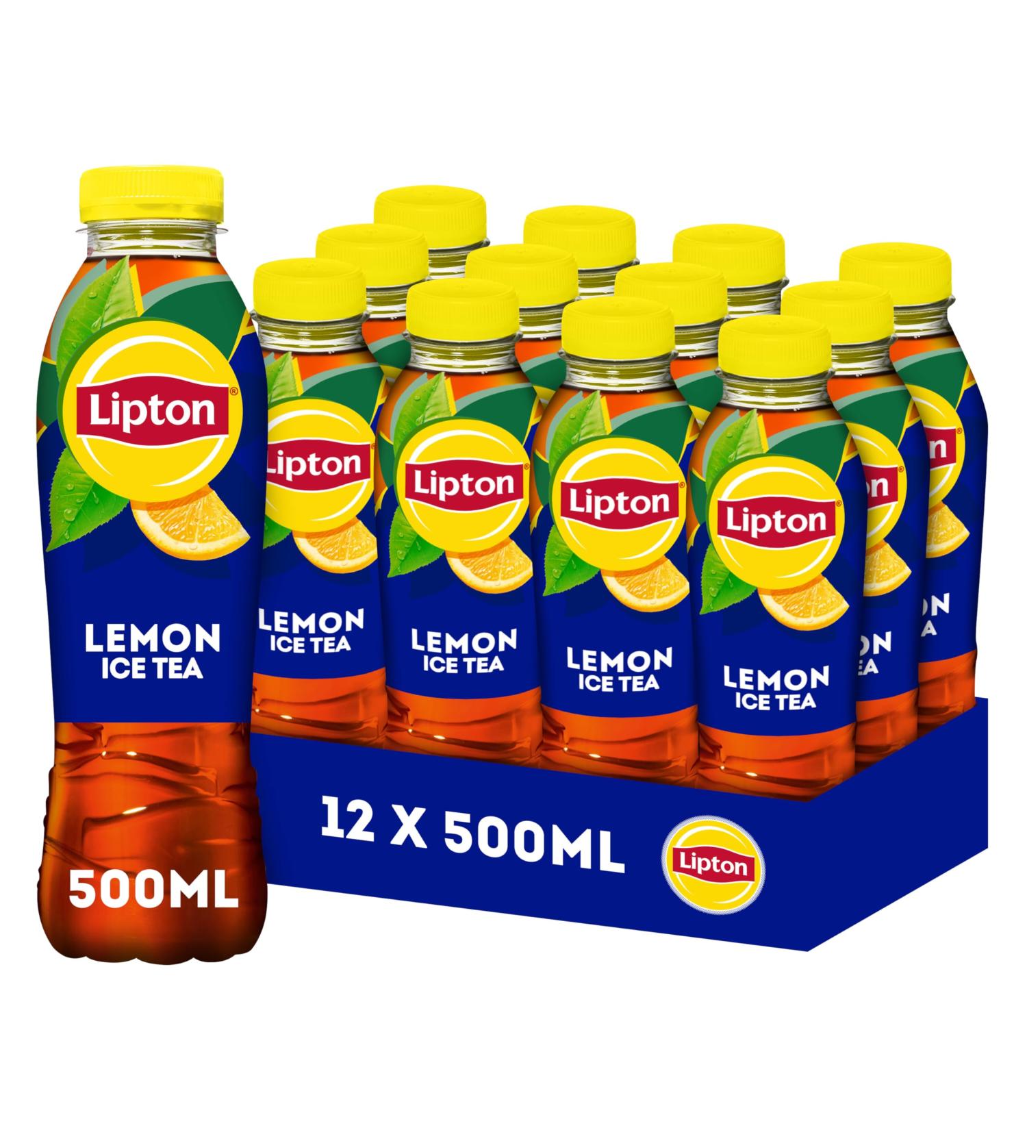Unilever Lipton Lemon Ice Tea a wonderfully refreshing ice tea 12 x 500 ml Value pack - Buy Online on GoSupps.com