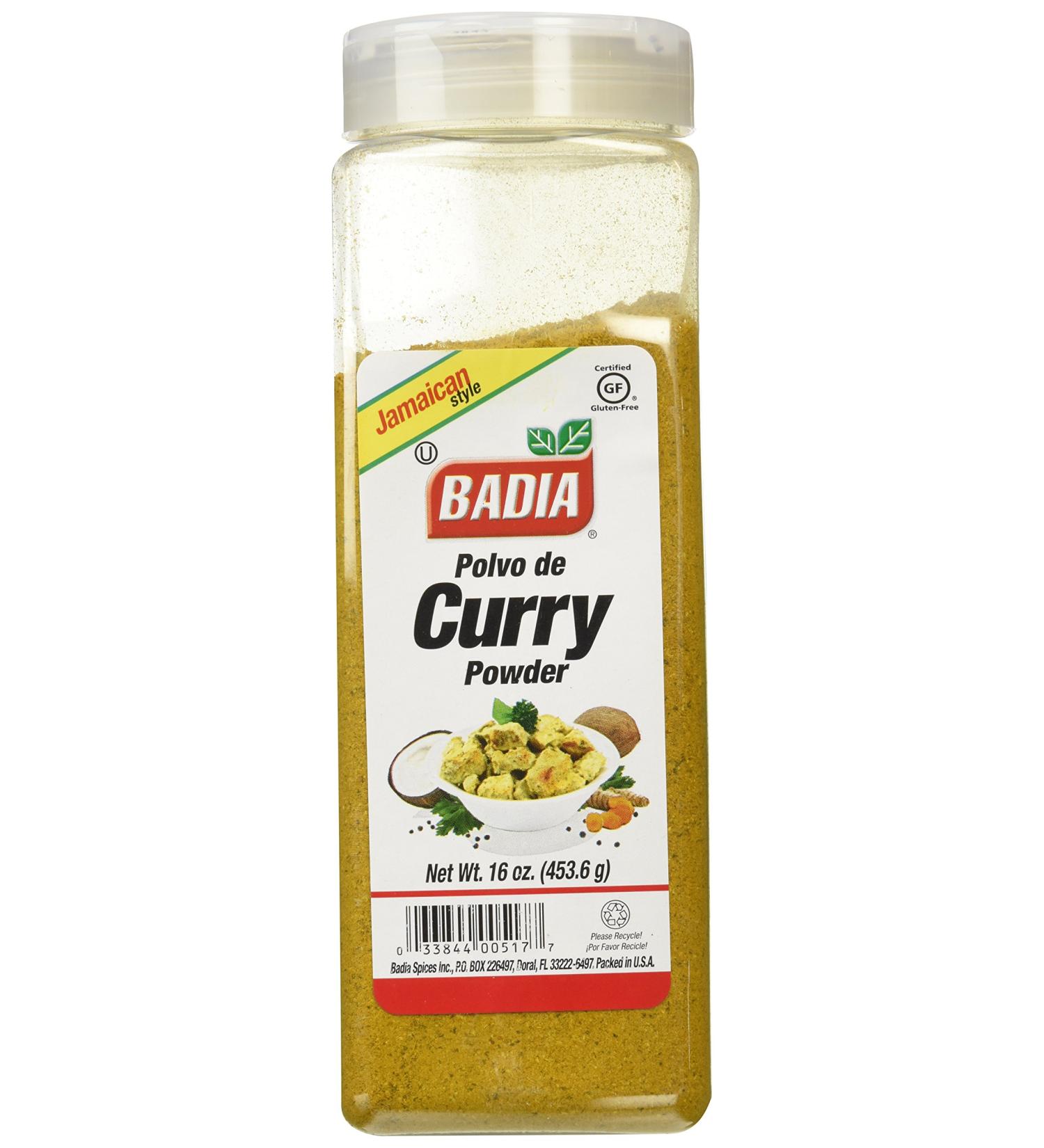 Badia Jamaican Style Curry Powder - 16 oz (1 lb) Pack of 1 - Buy Online on GoSupps.com