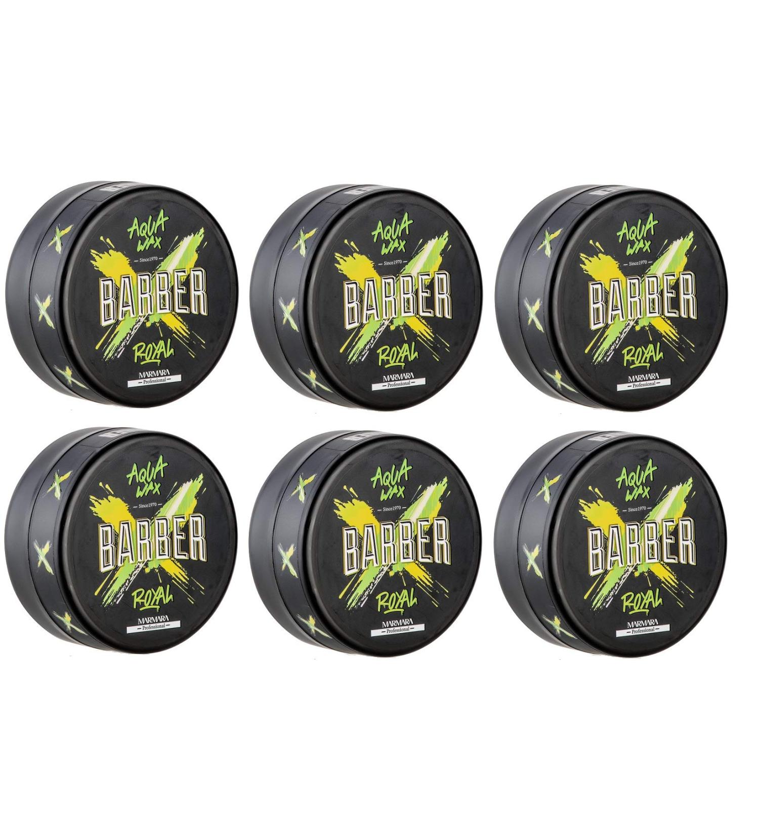 barber marmara Marmara Barber Aqua Wax Royal hair wax 150 ml 6 pieces