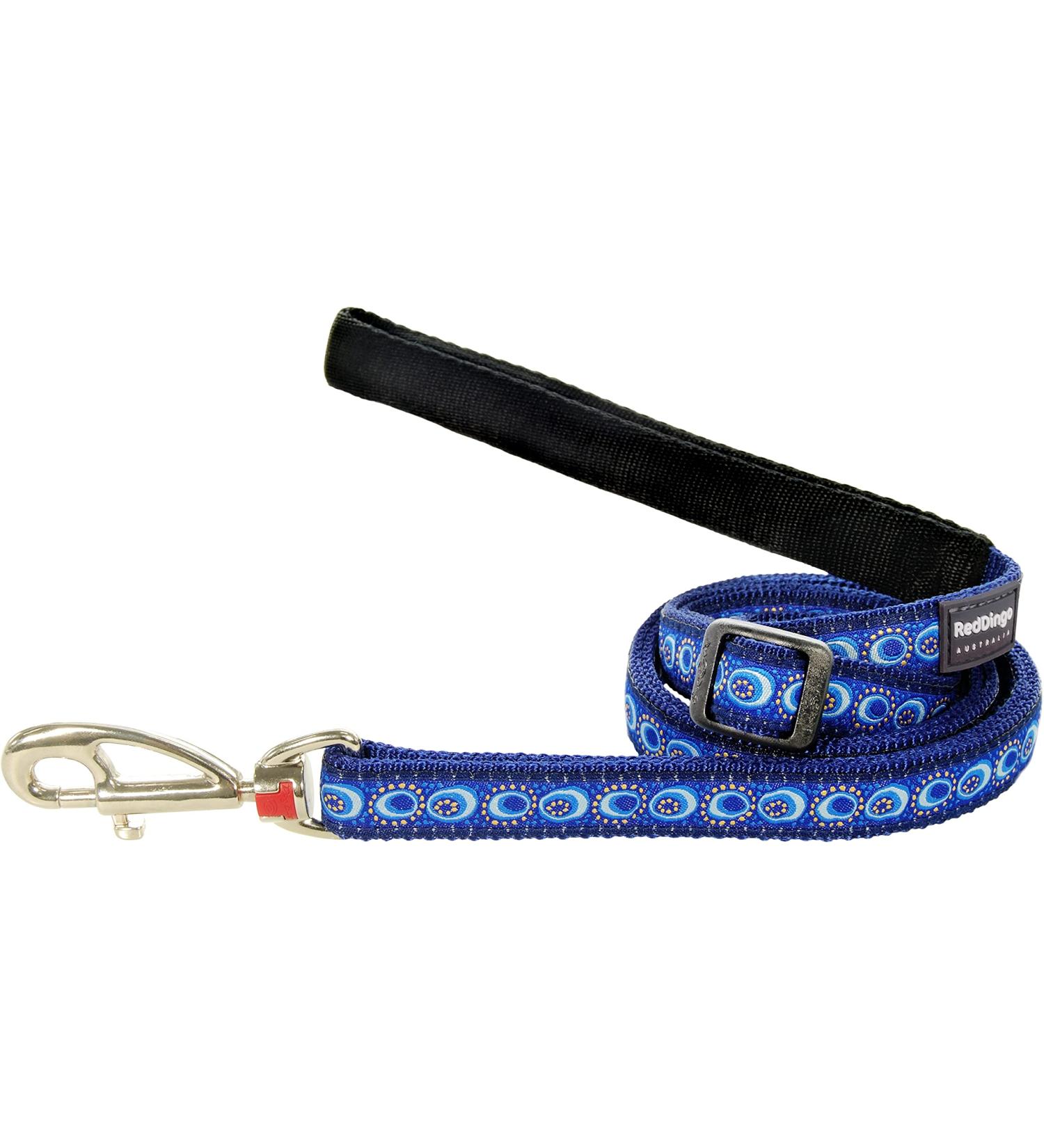 Red Dingo Lead, Cosmos, Dark Blue, 20mm