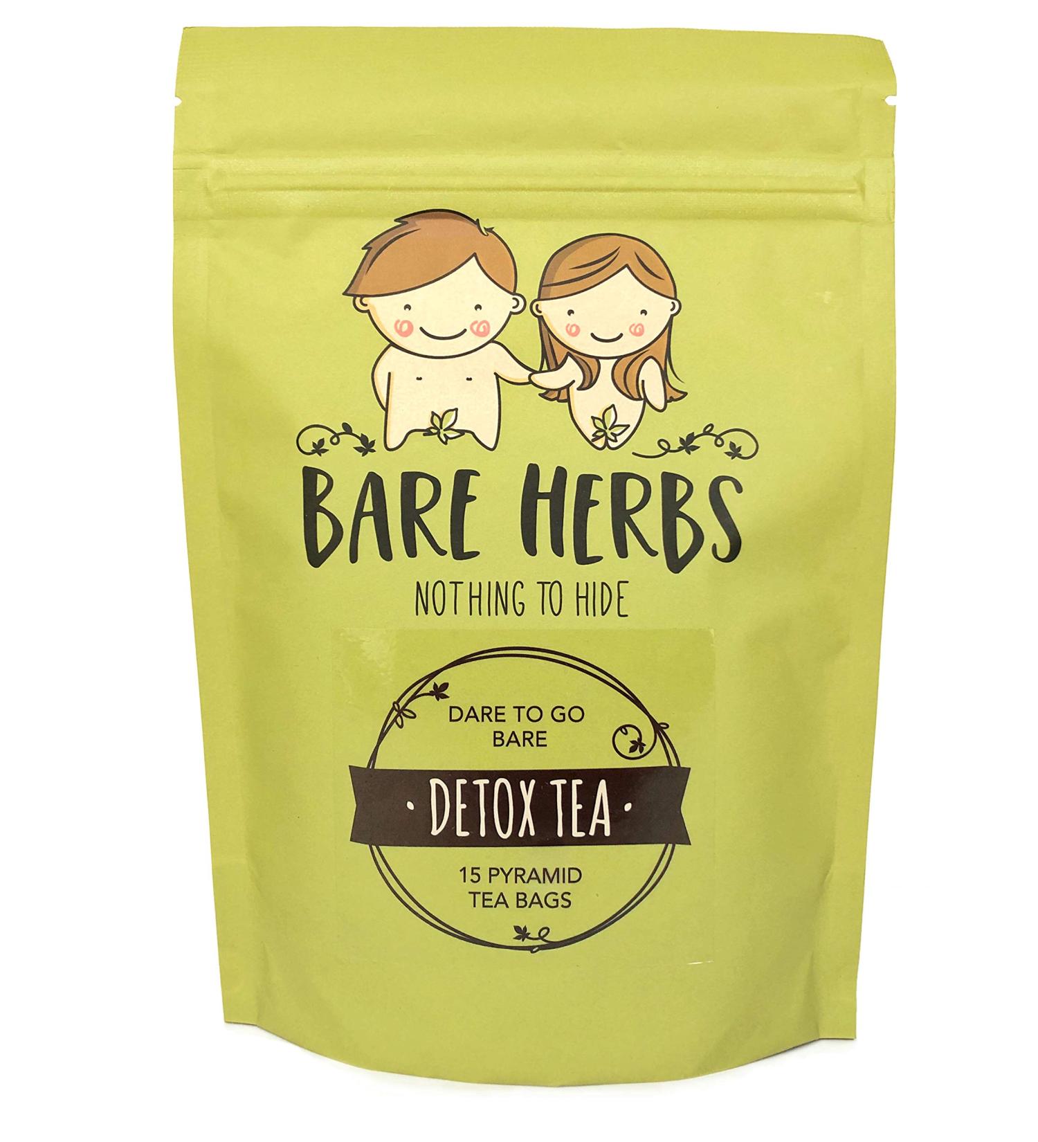 Detox Herbal Cleanse Tea with Green Tea, Oolong, Dandelion, Ginger, Goji Berries & More (15 Pyramid Tea Bags) - Buy Online on GoSupps.com