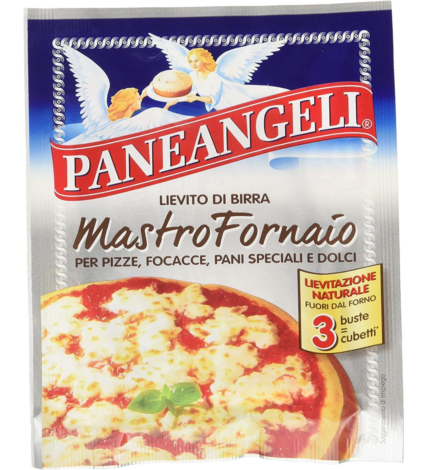 Paneangeli Mastro Fornaio Levure pour Pizza 3 enveloppes / 9 sachets - Buy Online on GoSupps.com