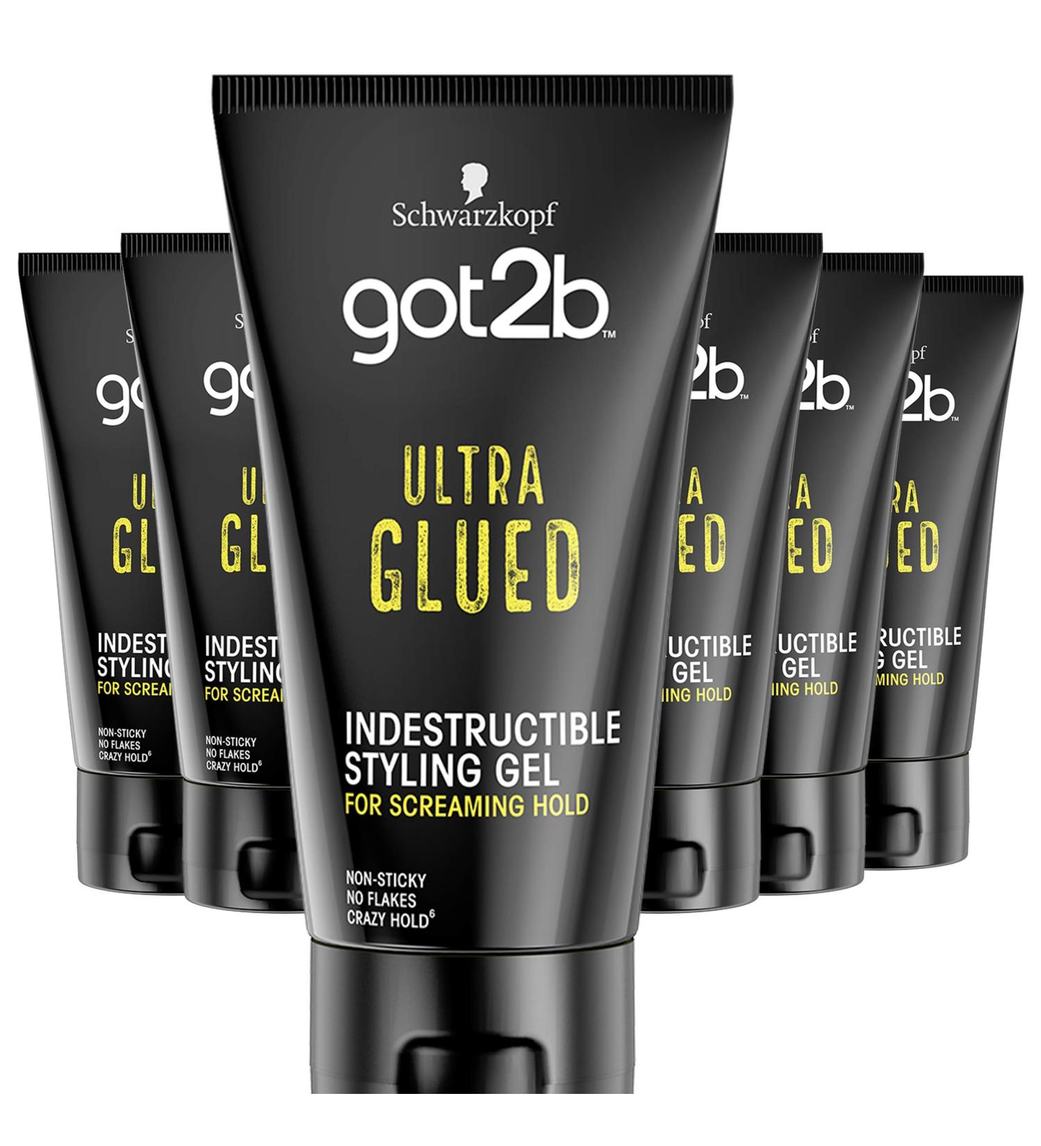 Henkel Beauty Care Schwarzkopf got2b Ultra Glued Gel 150ml 6 pieces