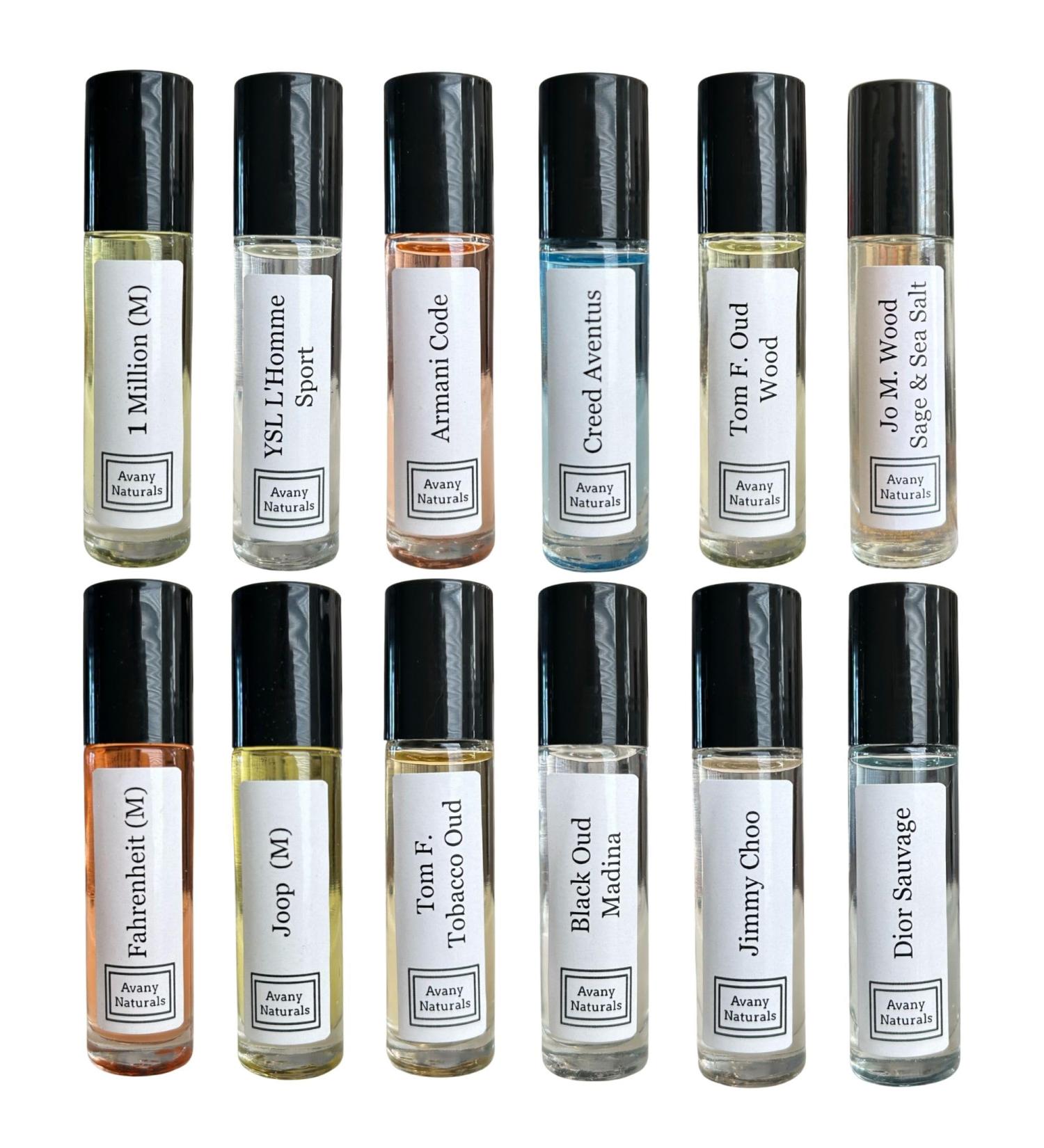 Fragrance Oil Samples For Men - Enhanced Scents Perfume - Scented Body Oil Travel Size Cologne Perfume Gift Set 12 Pc Mens Mystery Box (Clean Vibes) - Buy Online on GoSupps.com
