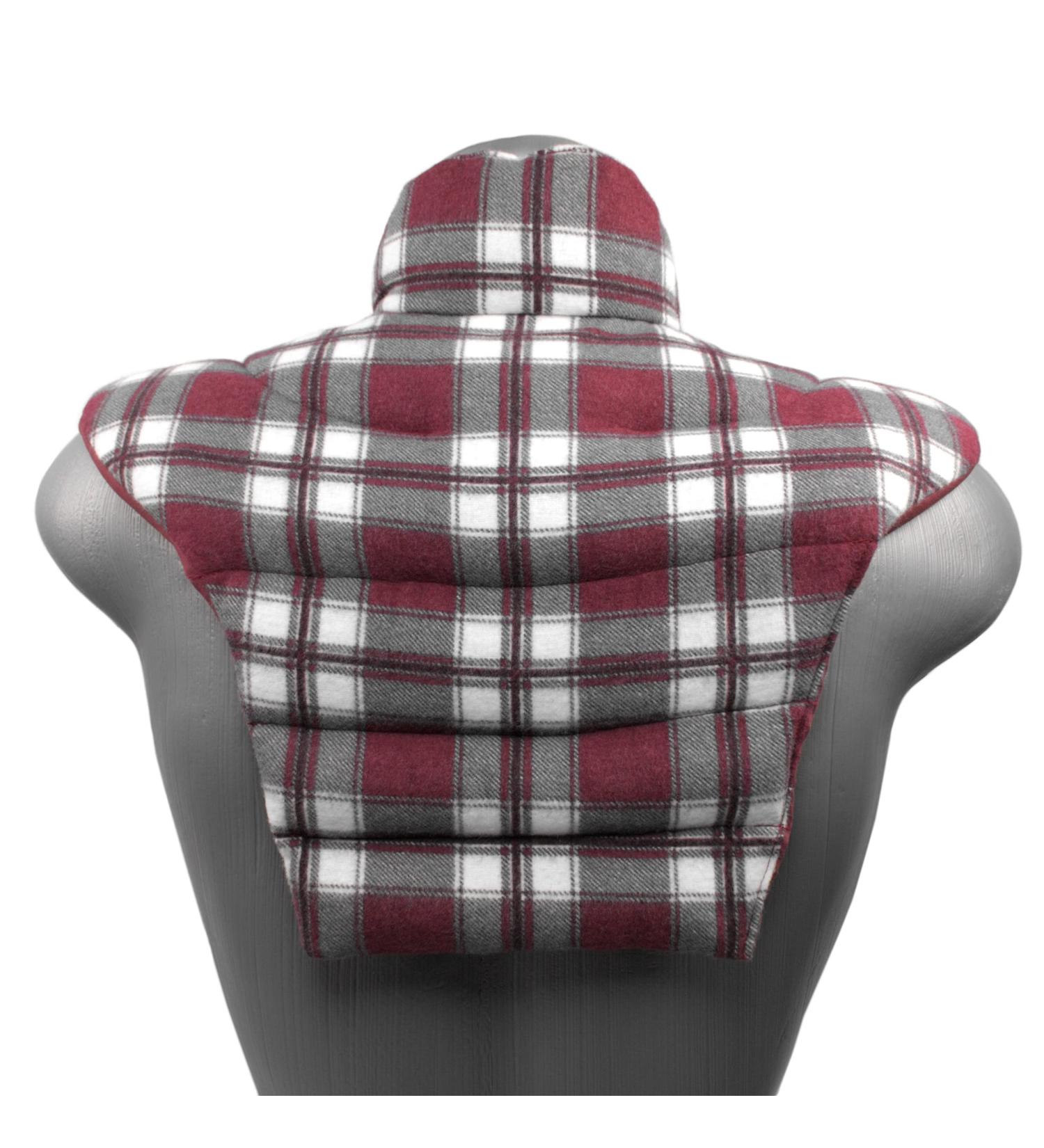 Neck Pillow HWS - Flannel Cherry Stone Heat Pad for Neck Shoulders & Back Relief - Buy Online on GoSupps.com