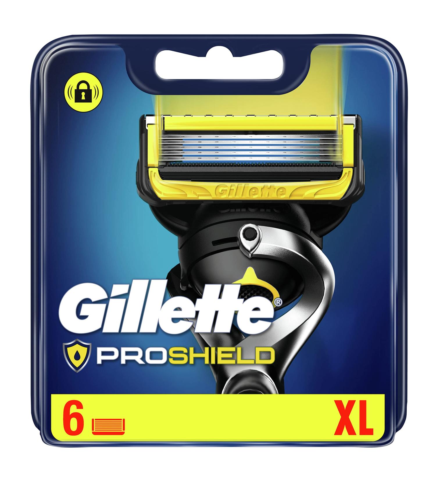 Buy Gillette ProShield Refill Blades for Men - 6 Pack | International Shipping Available - Buy Online on GoSupps.com