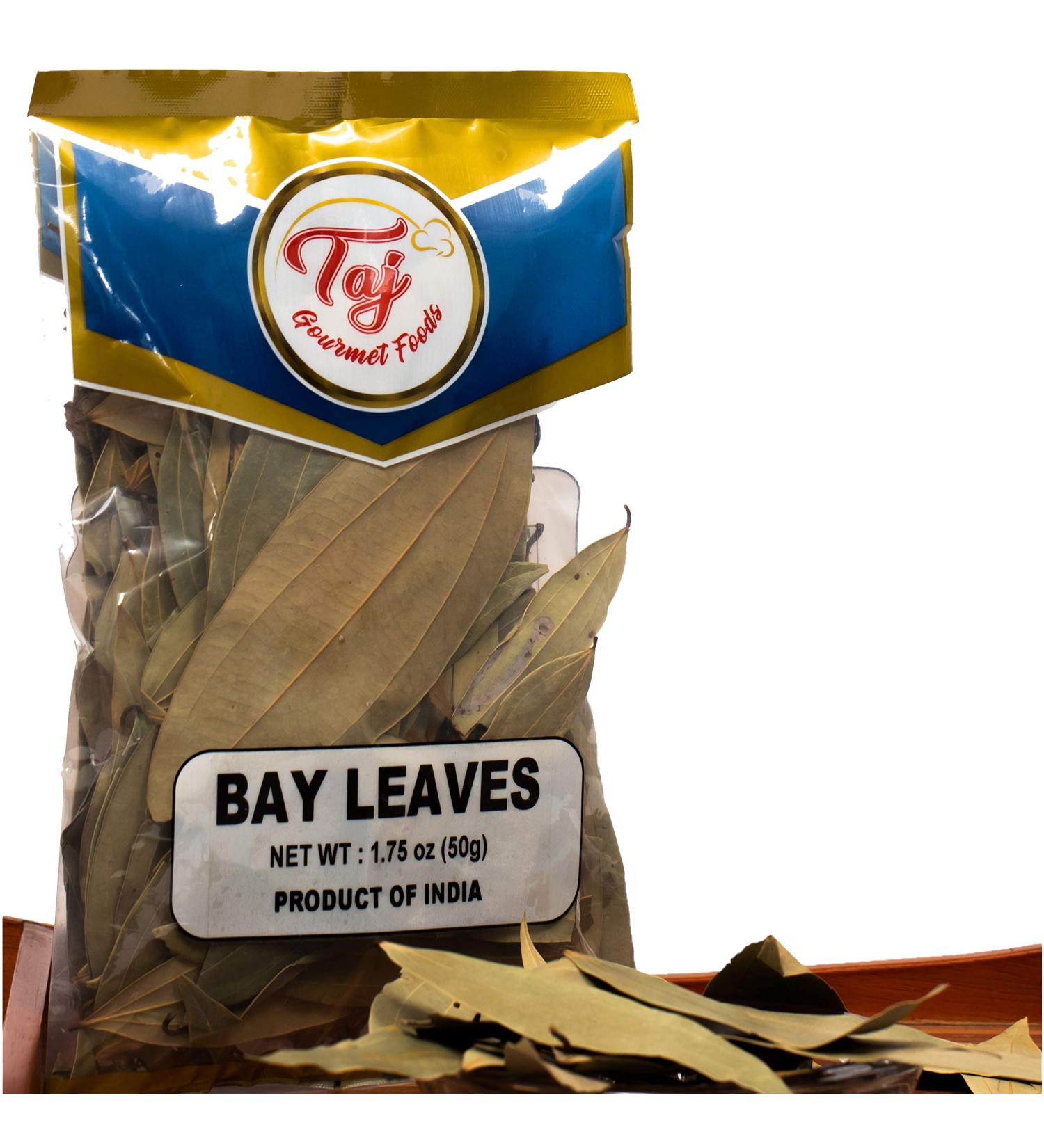 Taj Premium Indian Bay Leaves (Tej Patta) - 1.75 oz (Pack of 1) - Buy Online on GoSupps.com