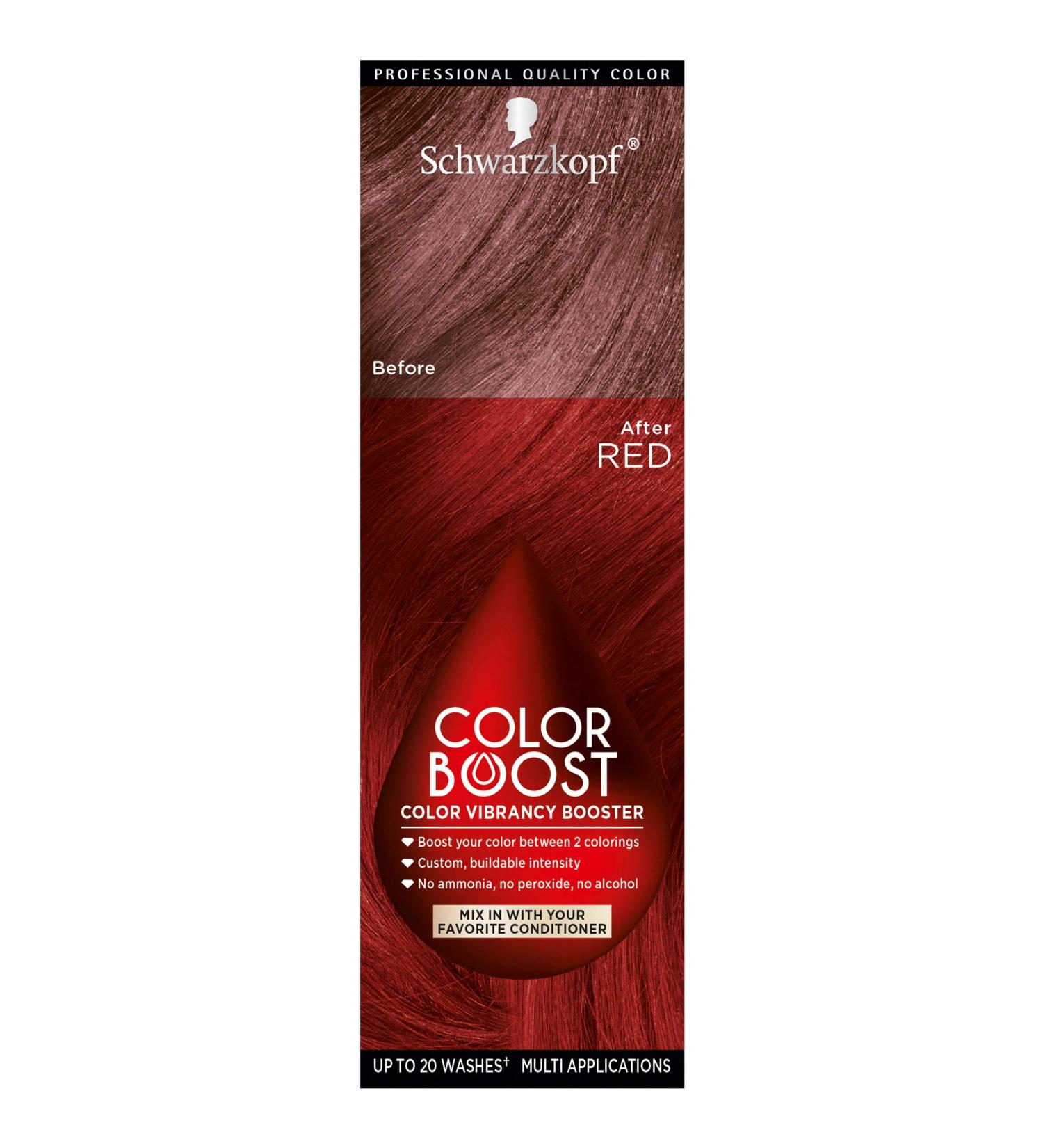 Schwarzkopf Color Boost Red Vibrancy Booster - Enhance Color Intensity - Buy Online on GoSupps.com
