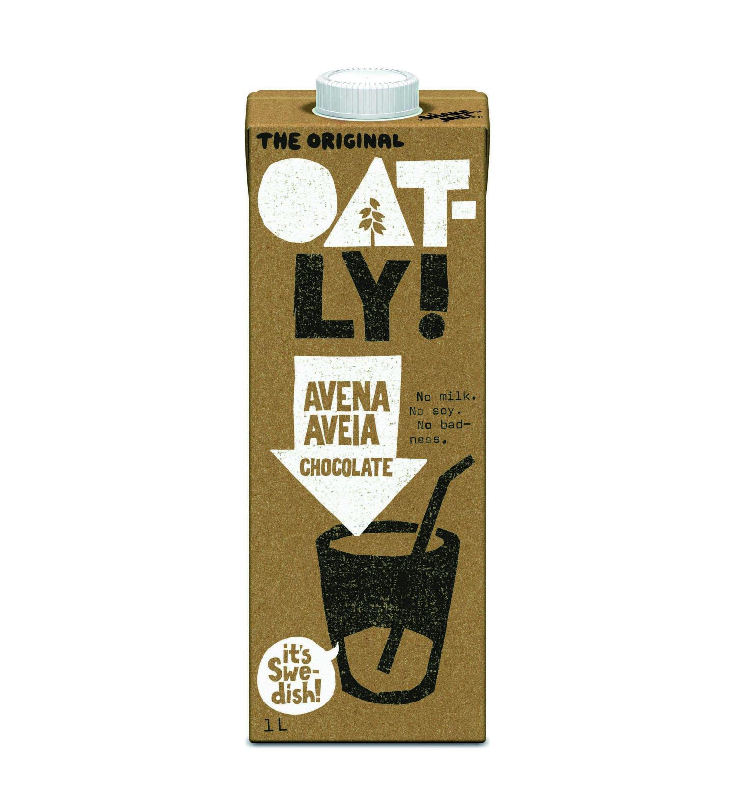 Oatly - Cocoa Oat Drink - 1 liter - Buy Online on GoSupps.com