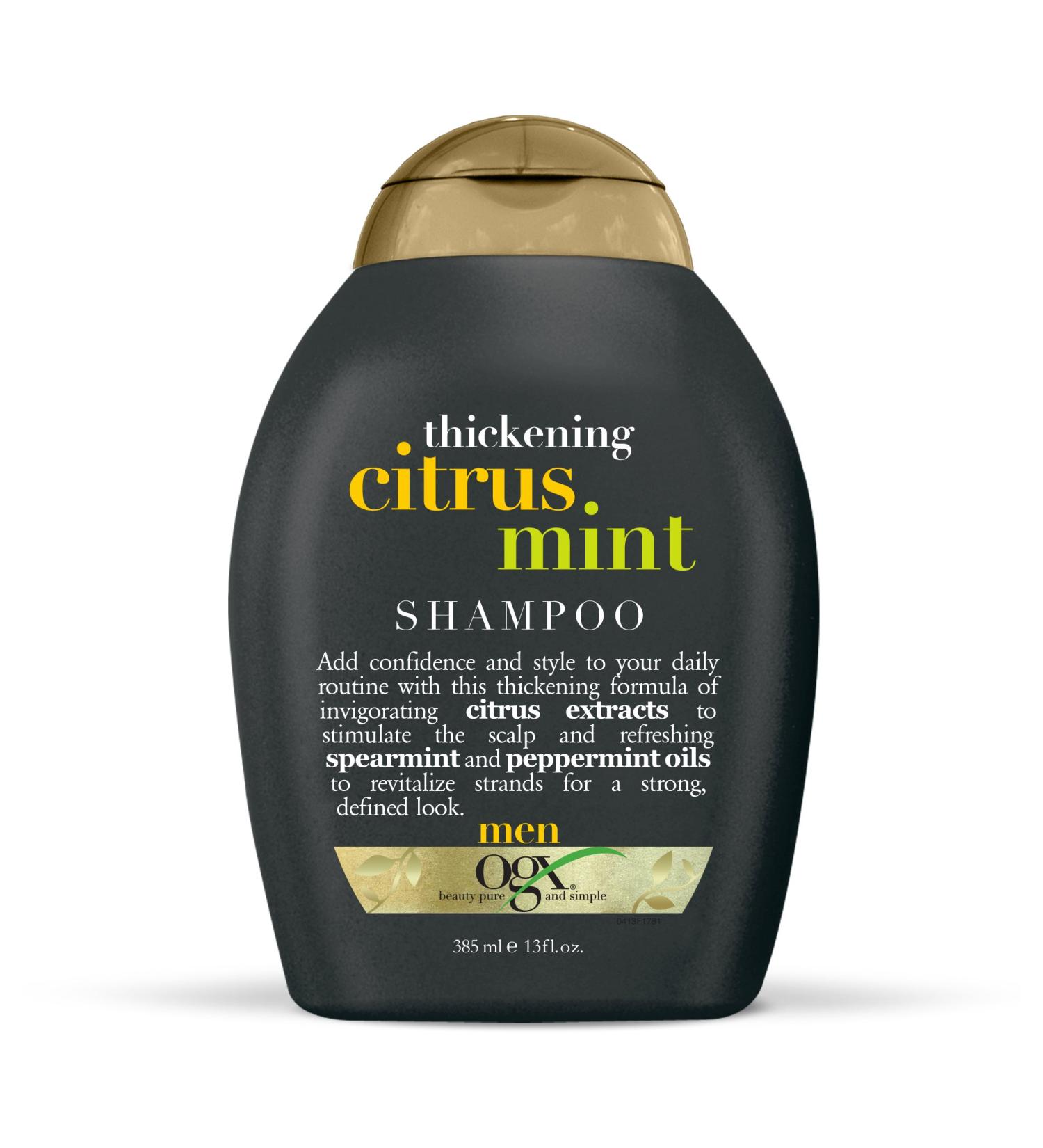 OGX Mens Shampoo Thickening Citrus Mint 13oz