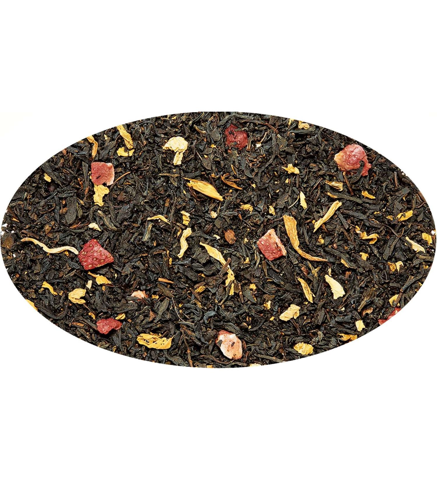  Eder Gew rze Eder Spices Organic Black Tea Mix Peach/Strawberry 100 g - Buy Online on GoSupps.com