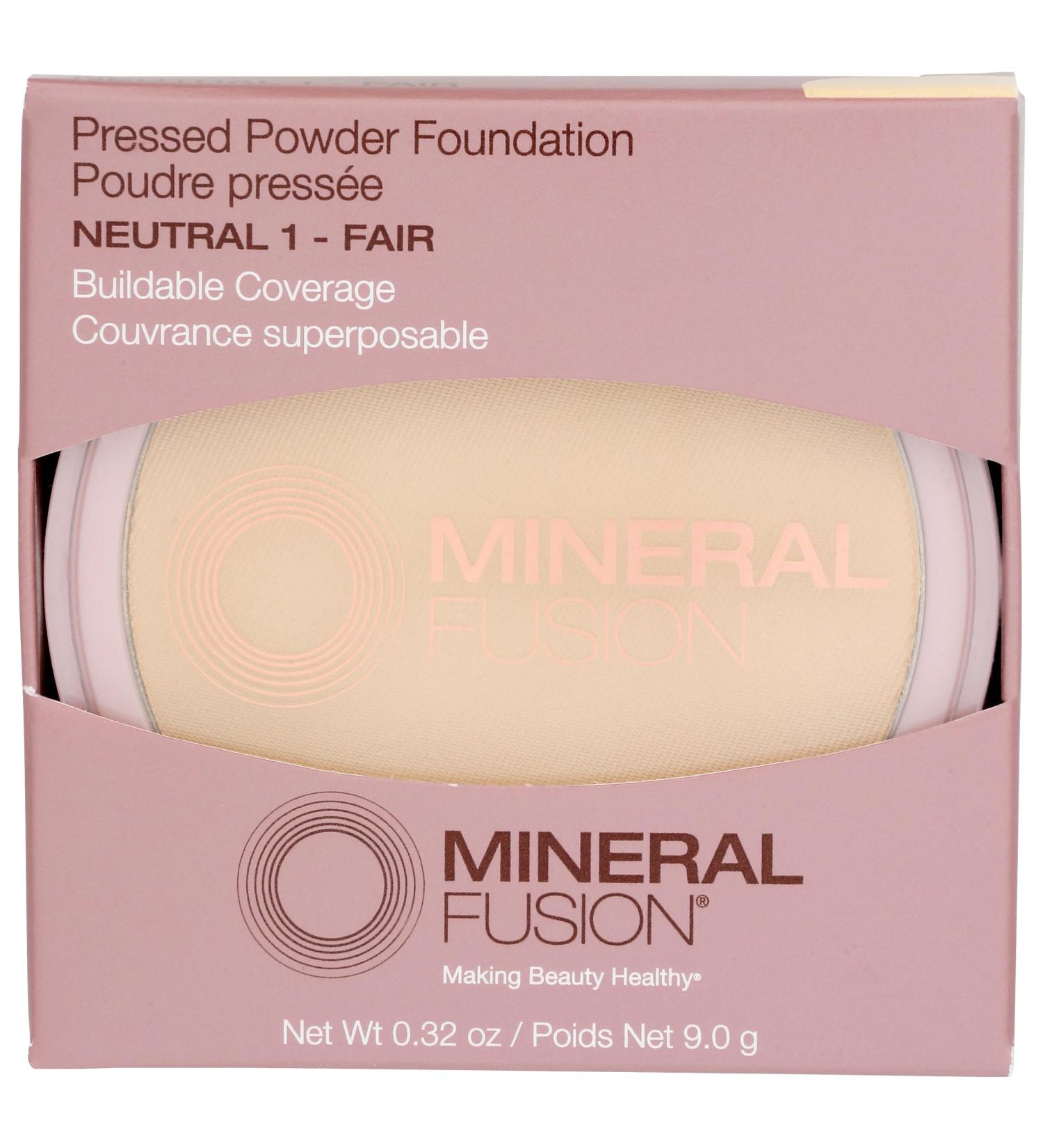 Buy MINERAL FUSION Neutral 1 Pressed Base - 0.32 OZ | International Shipping Available - Buy Online on GoSupps.com