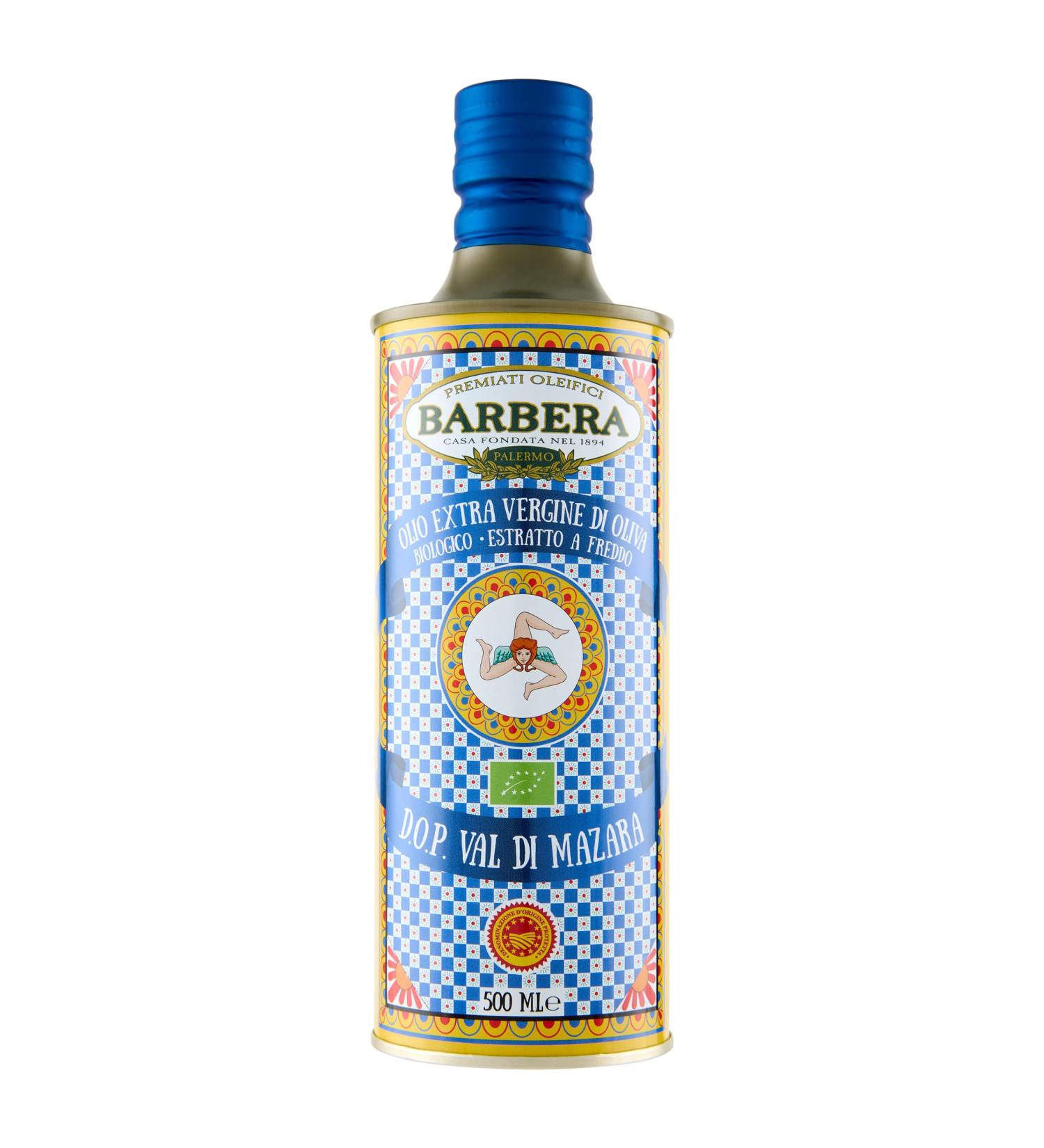 Barbera Sicily Bedda - Barbera - Organic Extra Virgin Olive Oil "Val de Mazara" DOP - Late Trinacria ML 500 (1)