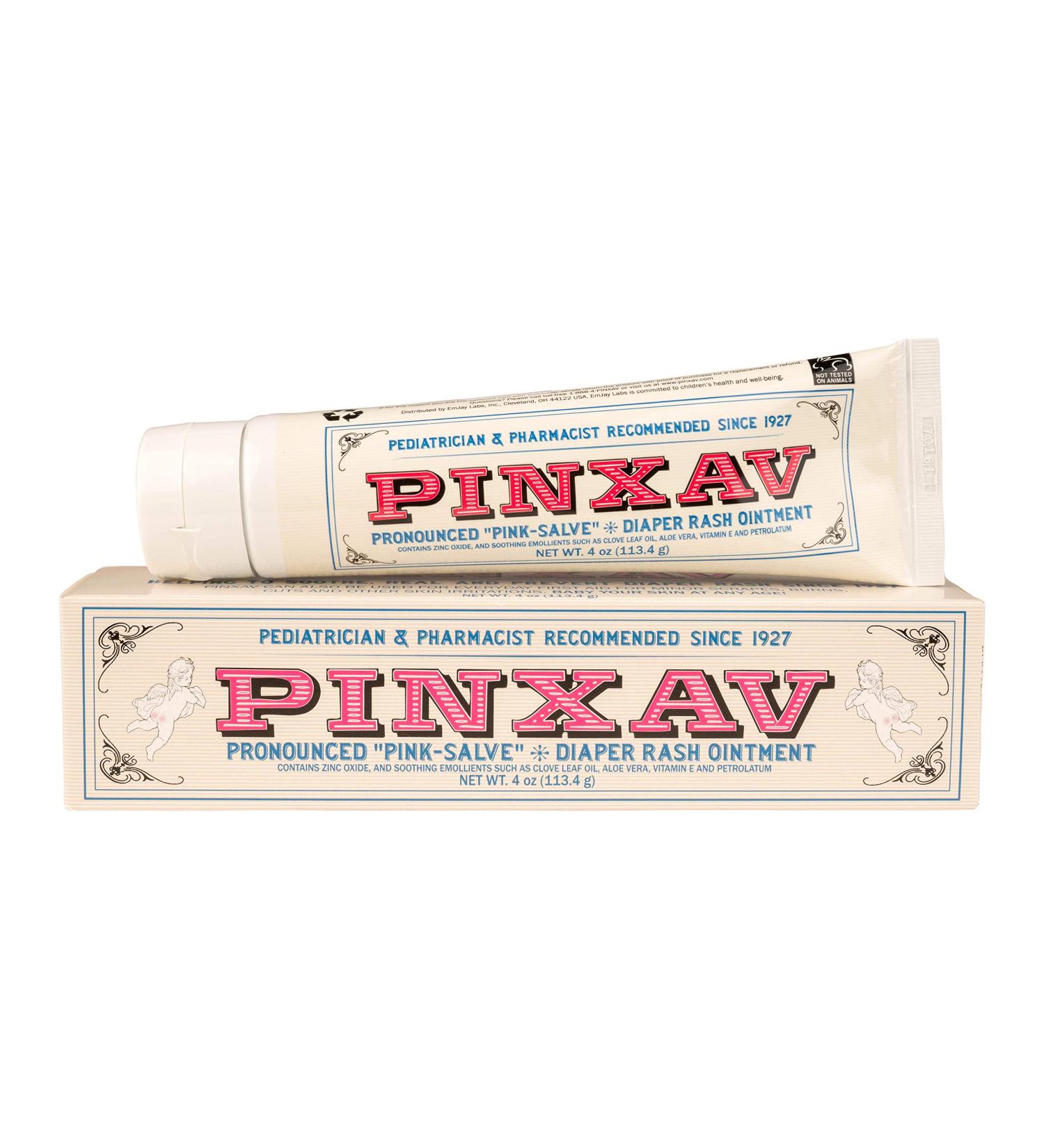 PINXAV Fast Healing Diaper Rash Ointment 4oz Tube - Soothes Dry, Itchy Skin - Buy Online on GoSupps.com