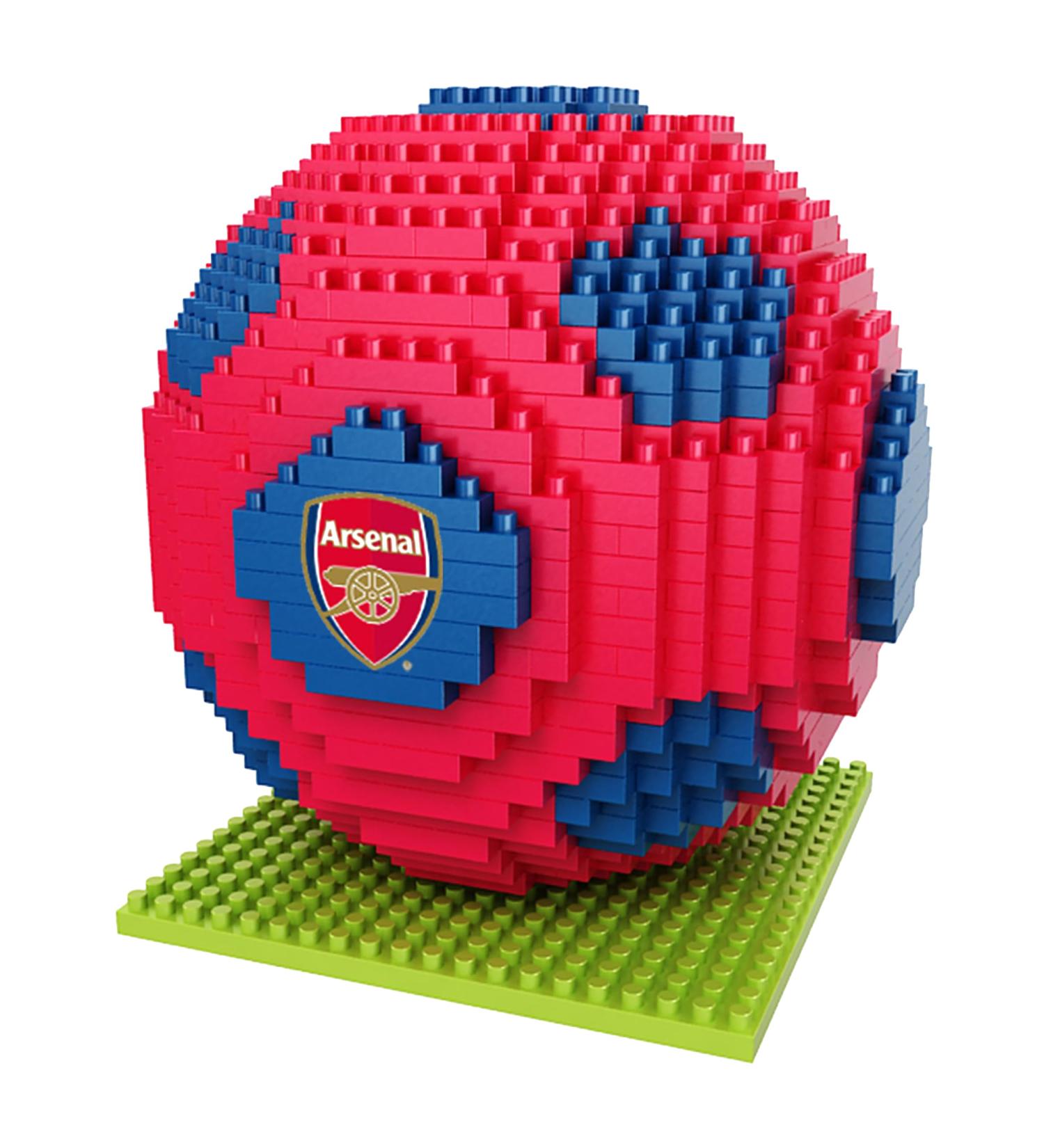 FOCO Official Licensed Arsenal FC BRXLZ Bricks 3D Football Building Set