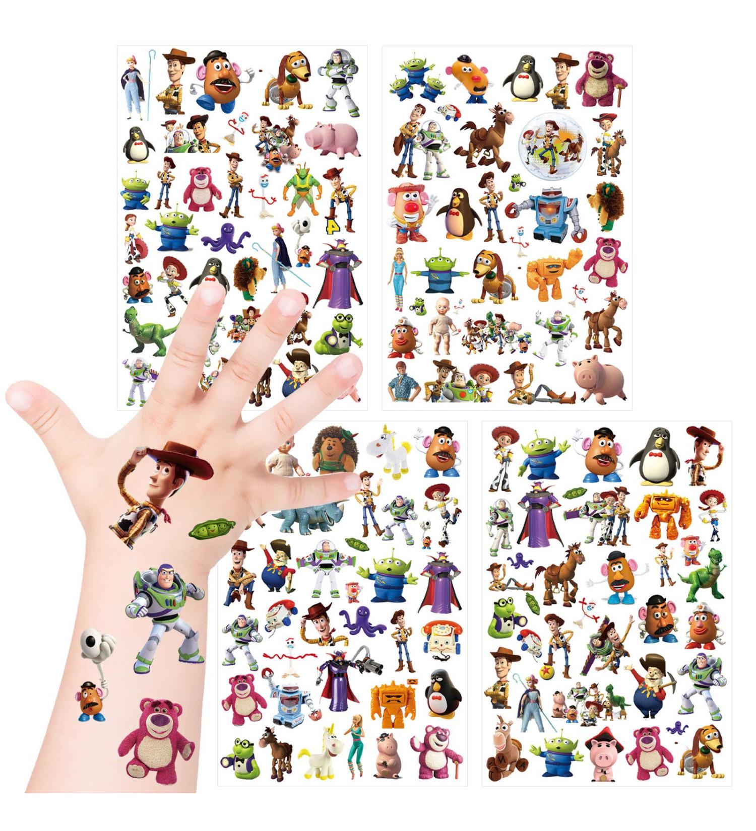 720pcs Cartoon Tattoos Party Supplies - Waterproof Temporary Stickers for Kids Class Activity - Buy Online on GoSupps.com