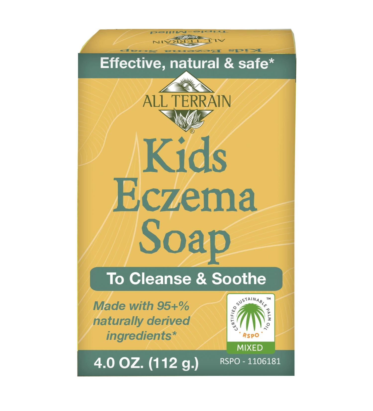 Kids Eczema Relief Bar for All Terrain | Soothes & Cleanses Itchy Skin - Buy Online on GoSupps.com