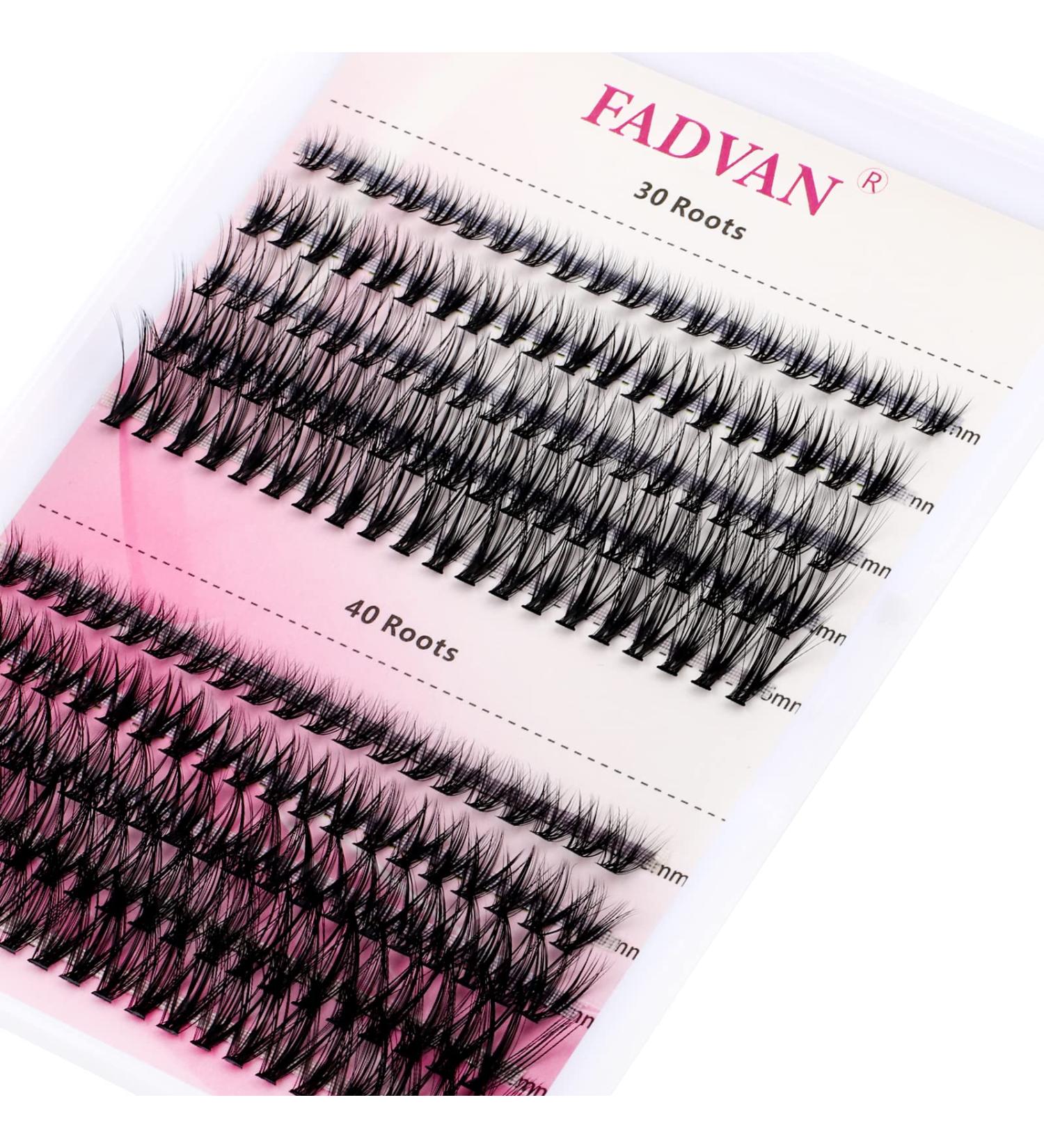 DIY Eyelash Extensions - 200pcs D Curl Mixed Tray (8-16mm) | Reusable & Natural Flare Lashes - Buy Online on GoSupps.com