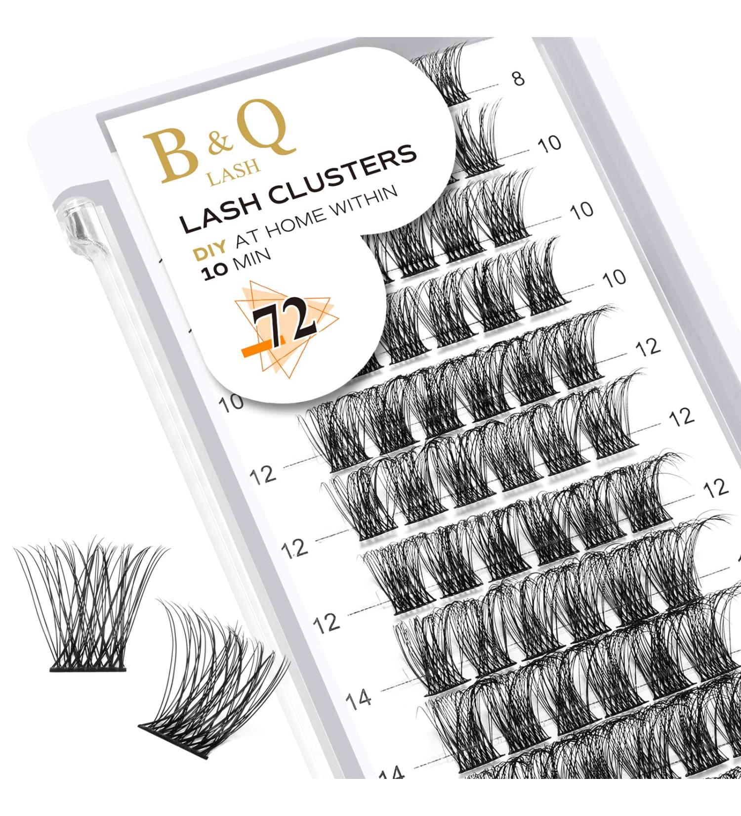 Buy BQ Lash Colored Cluster Eyelashes - DIY Eyelash Extensions at Home | B47 B02 B09 | International Shipping - Buy Online on GoSupps.com