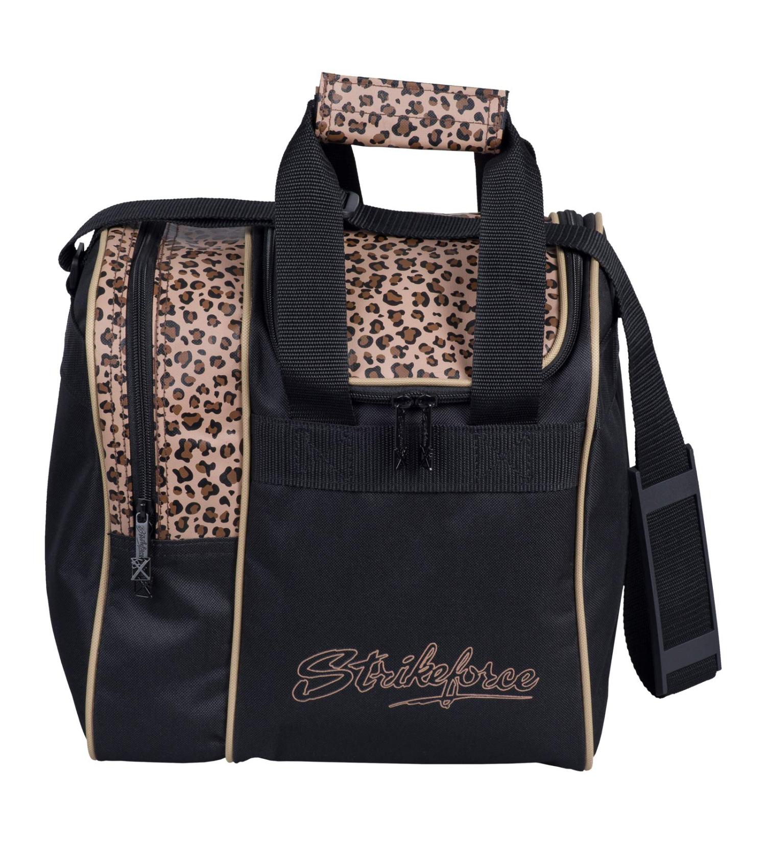 KR Strikeforce Rook Single Bowling Ball Tote Bag One Size Leopard