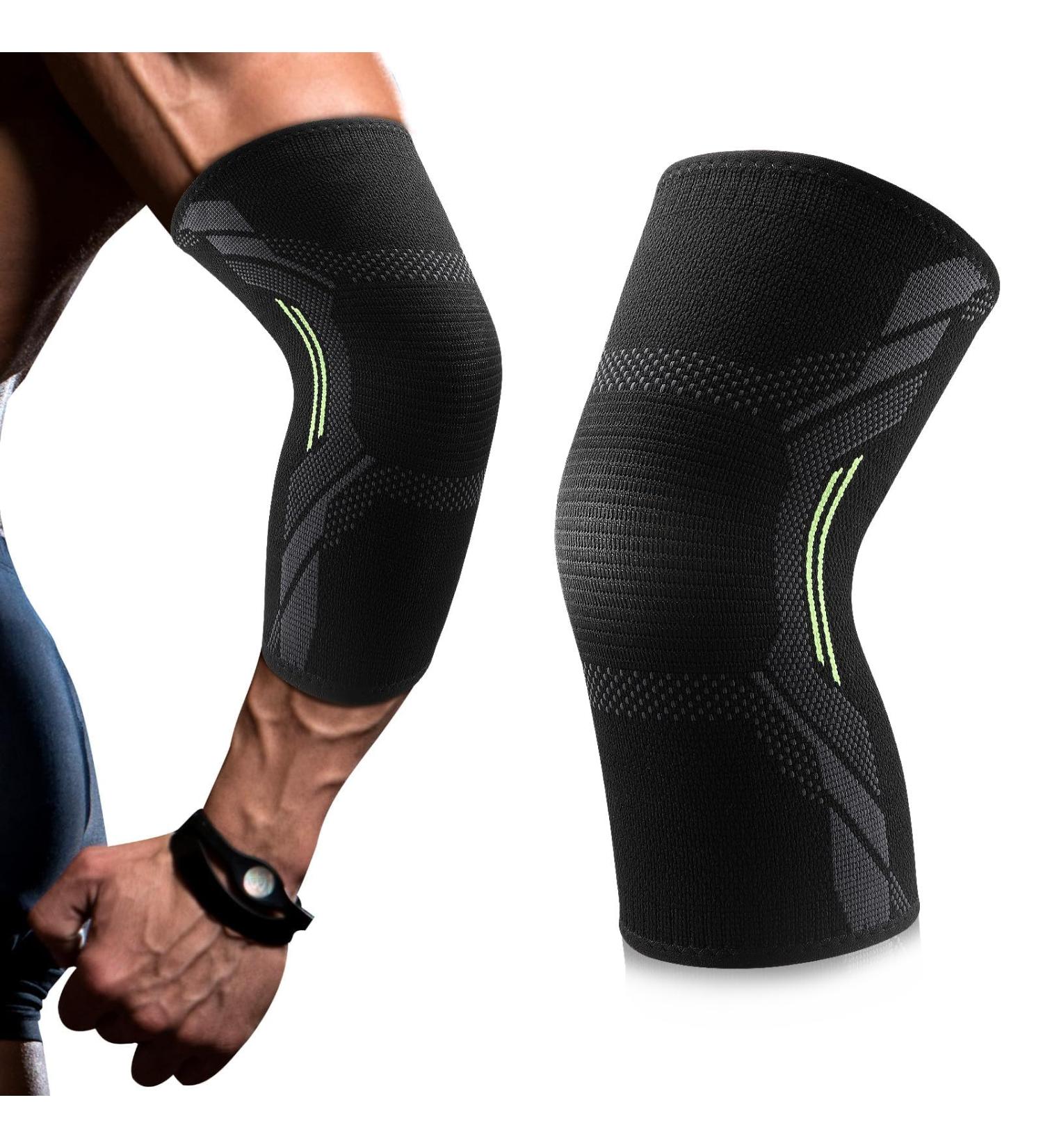 GlasFlength 1 Piece Tendonitis Elbow Support Compression Arm Sleeve Suitable for Men and Women Elbow Splint for Epicondylitis - Buy Online on GoSupps.com