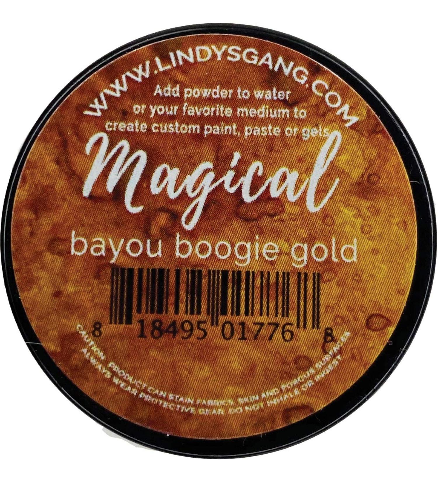 LINDY'S STAMP GANG Magical JAR  Bayou Boogie Gold